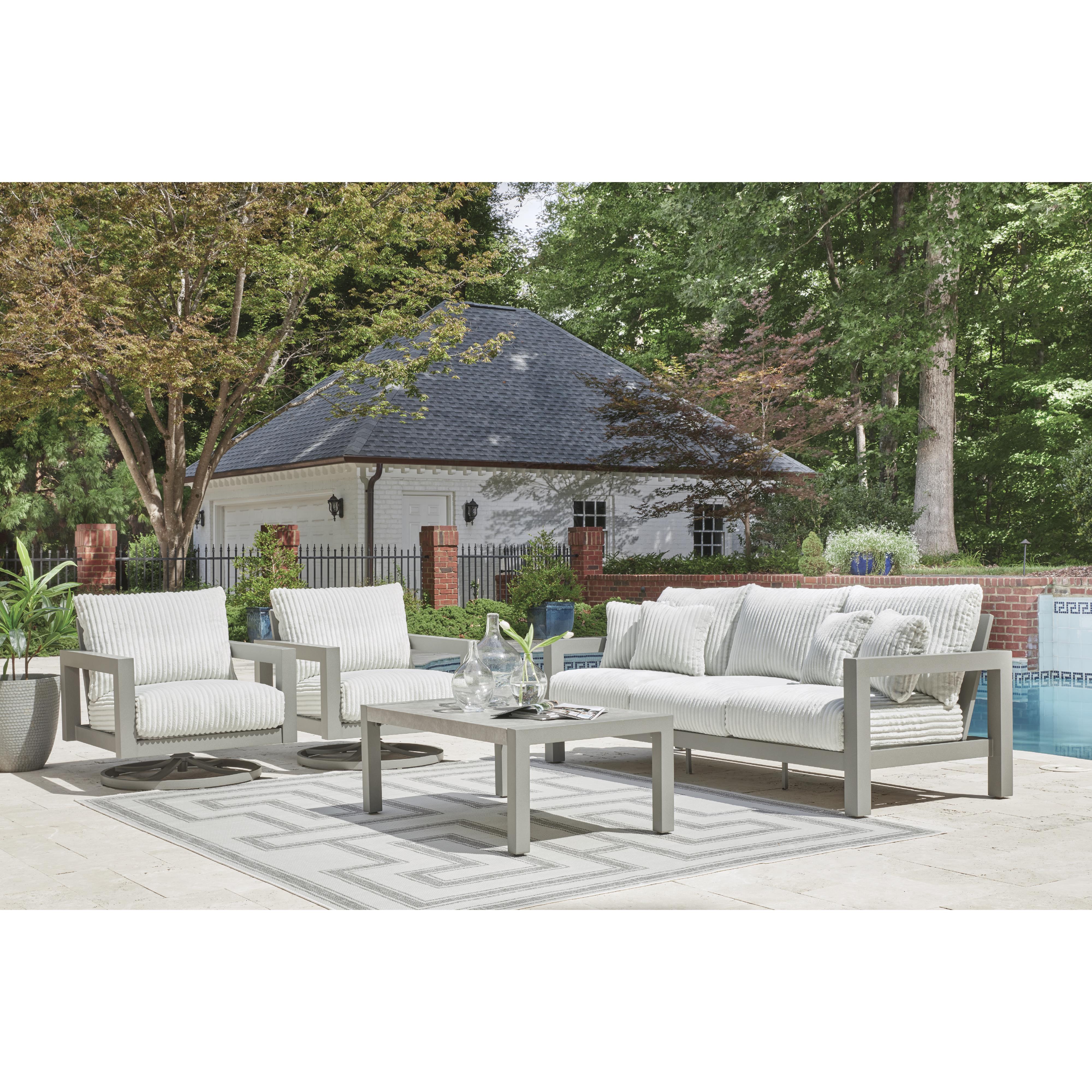  Signature Design by Ashley Hurley Park PCP695-838 Sofa with Cushion IMAGE 7