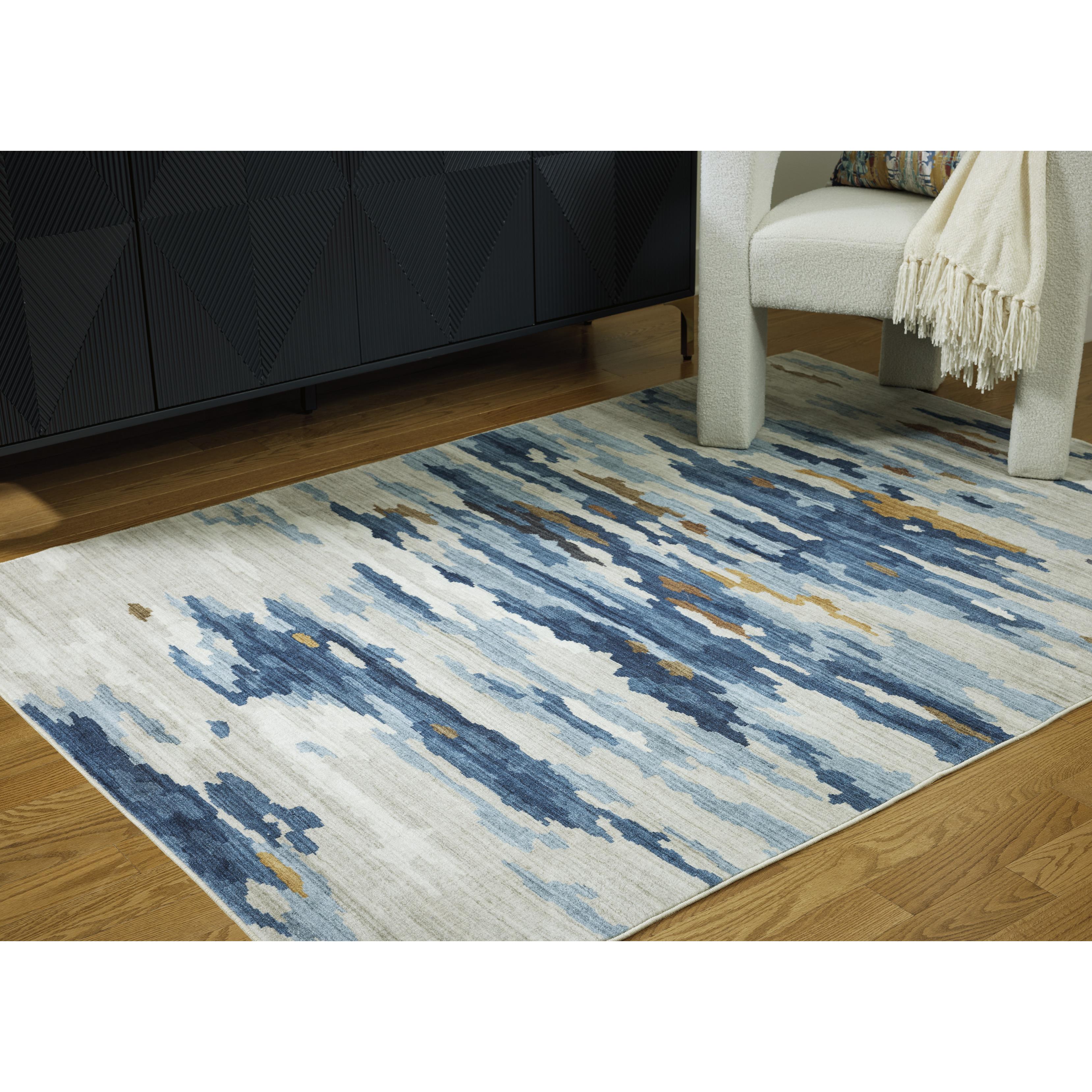  Signature Design by Ashley Vinlett R407041 Washable Large Rug IMAGE 2
