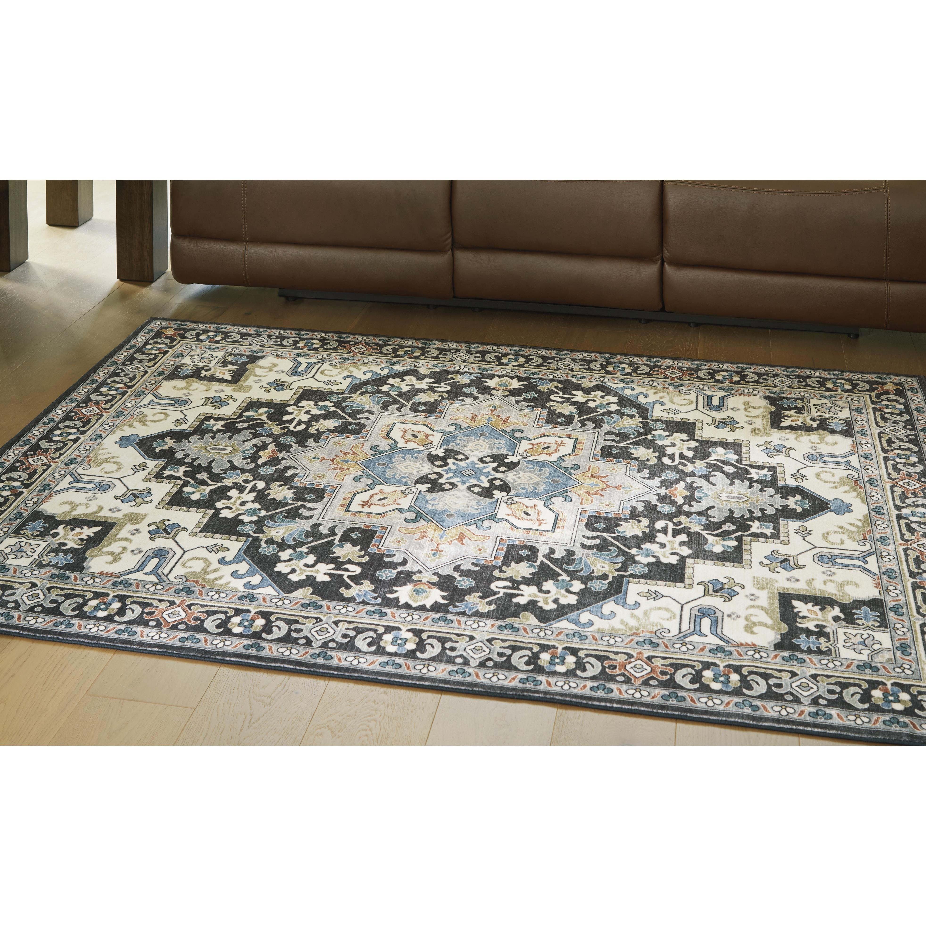  Signature Design by Ashley Leningston R407061 Washable Large Rug IMAGE 2
