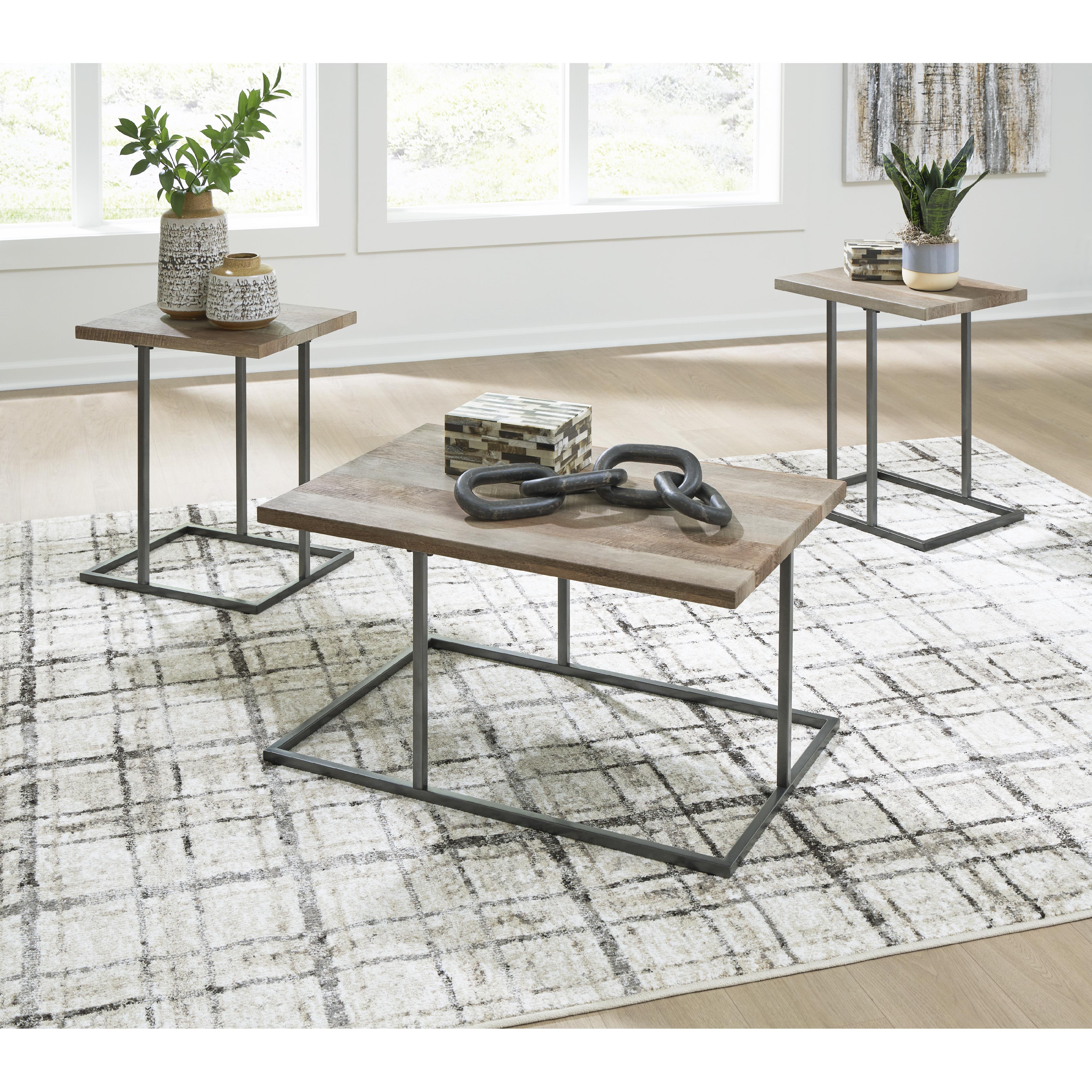  Signature Design by Ashley Albreane T147-13 Occasional Table Set IMAGE 4