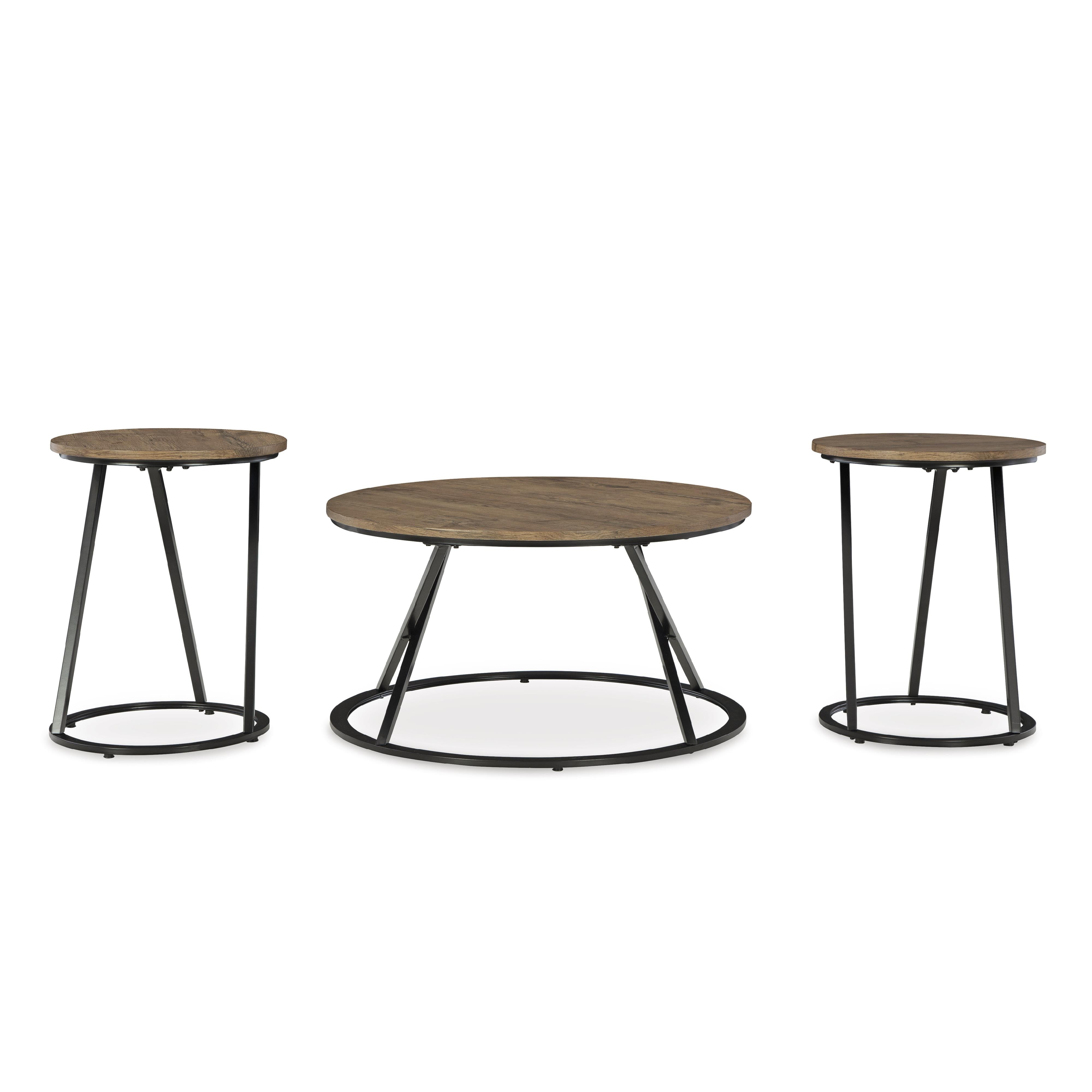  Signature Design by Ashley Cassbryn T152-13 Occasional Table Set IMAGE 2