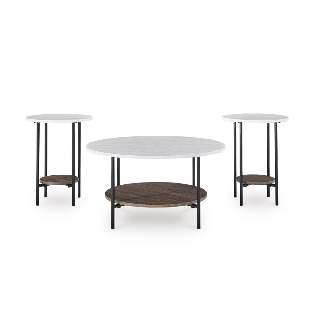  Signature Design by Ashley Wrenwich T167-13 Occasional Table Set IMAGE 2