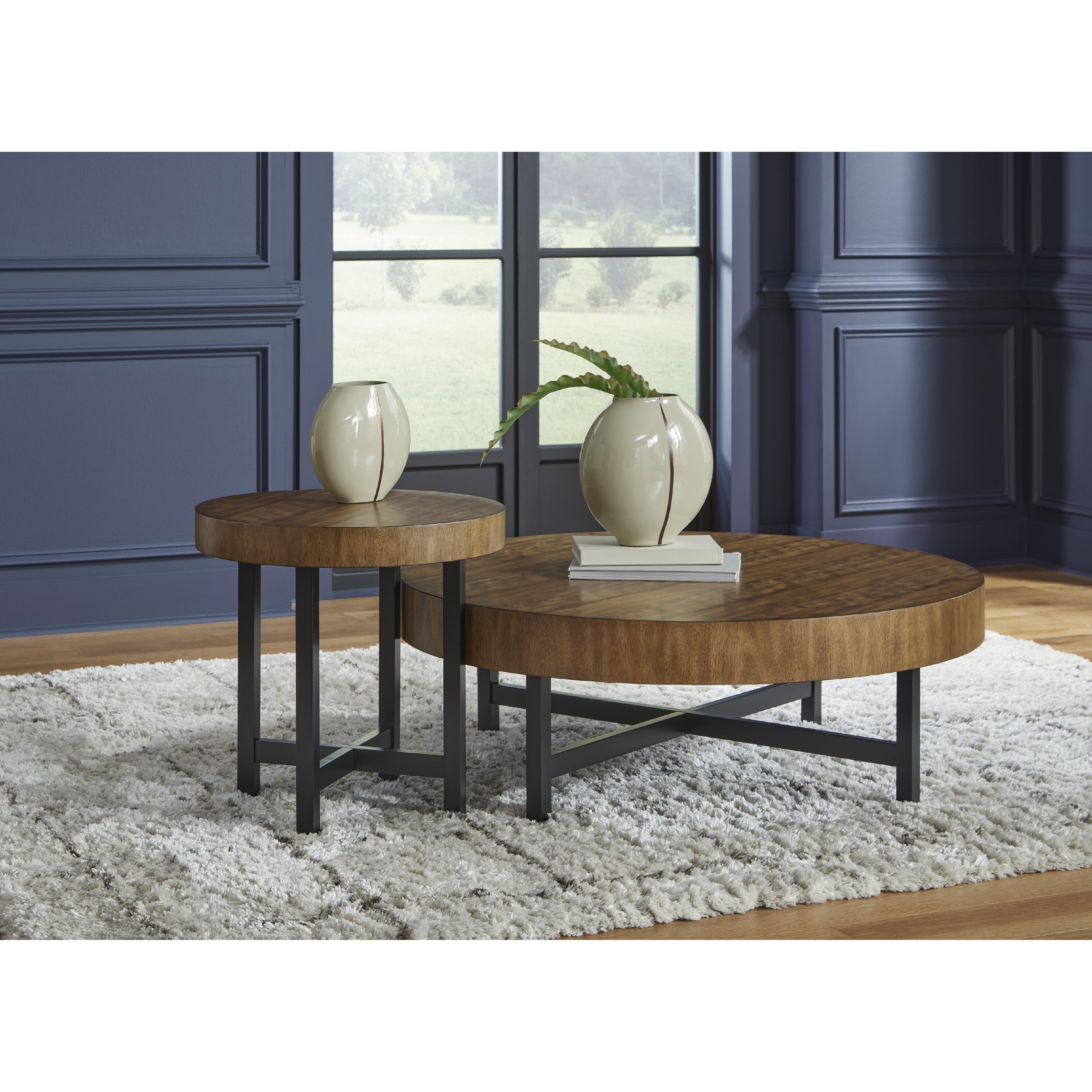  Signature Design by Ashley Steenlage T575-12 Occasional Table Set IMAGE 9