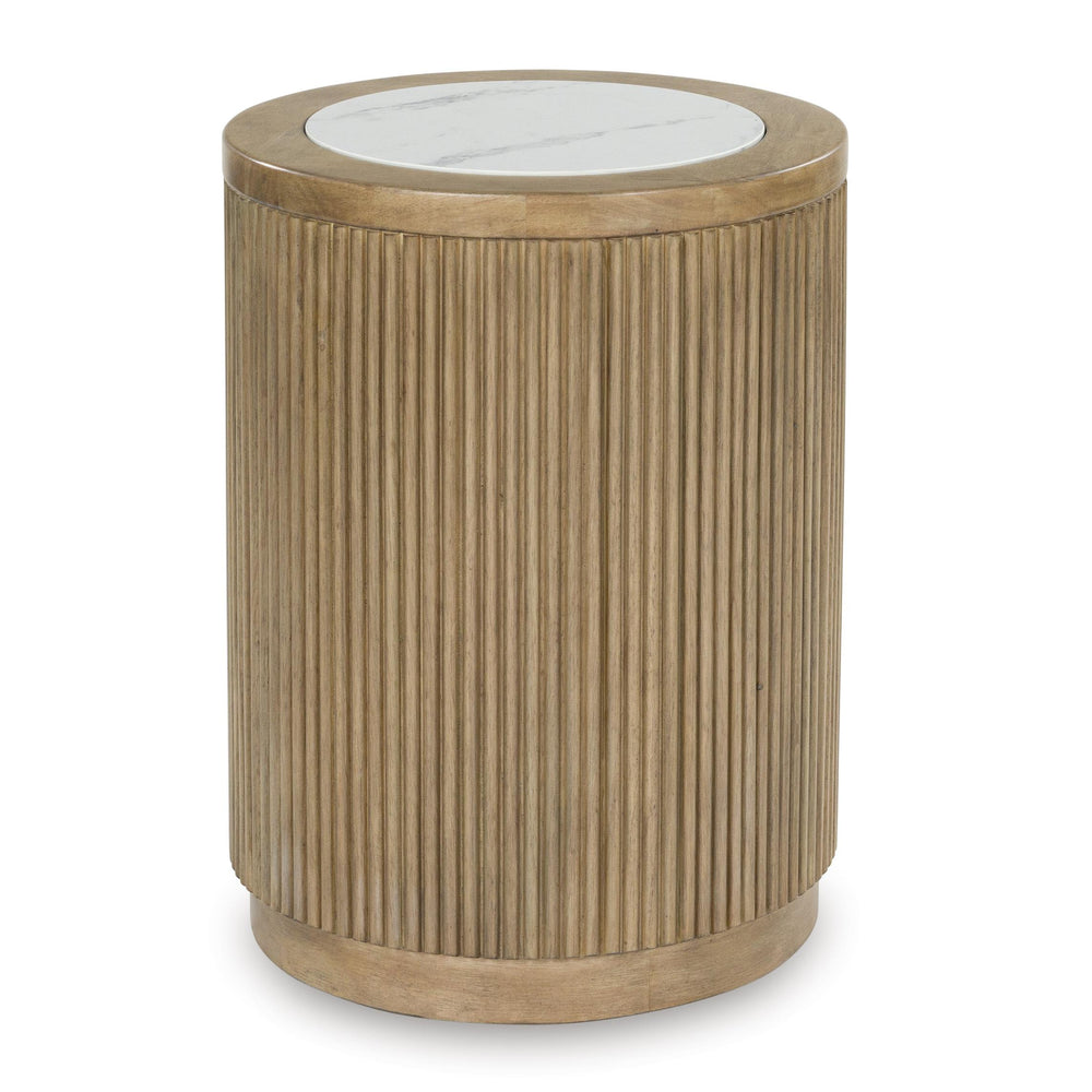  Signature Design by Ashley Camdill T808-6 Round End Table IMAGE 1
