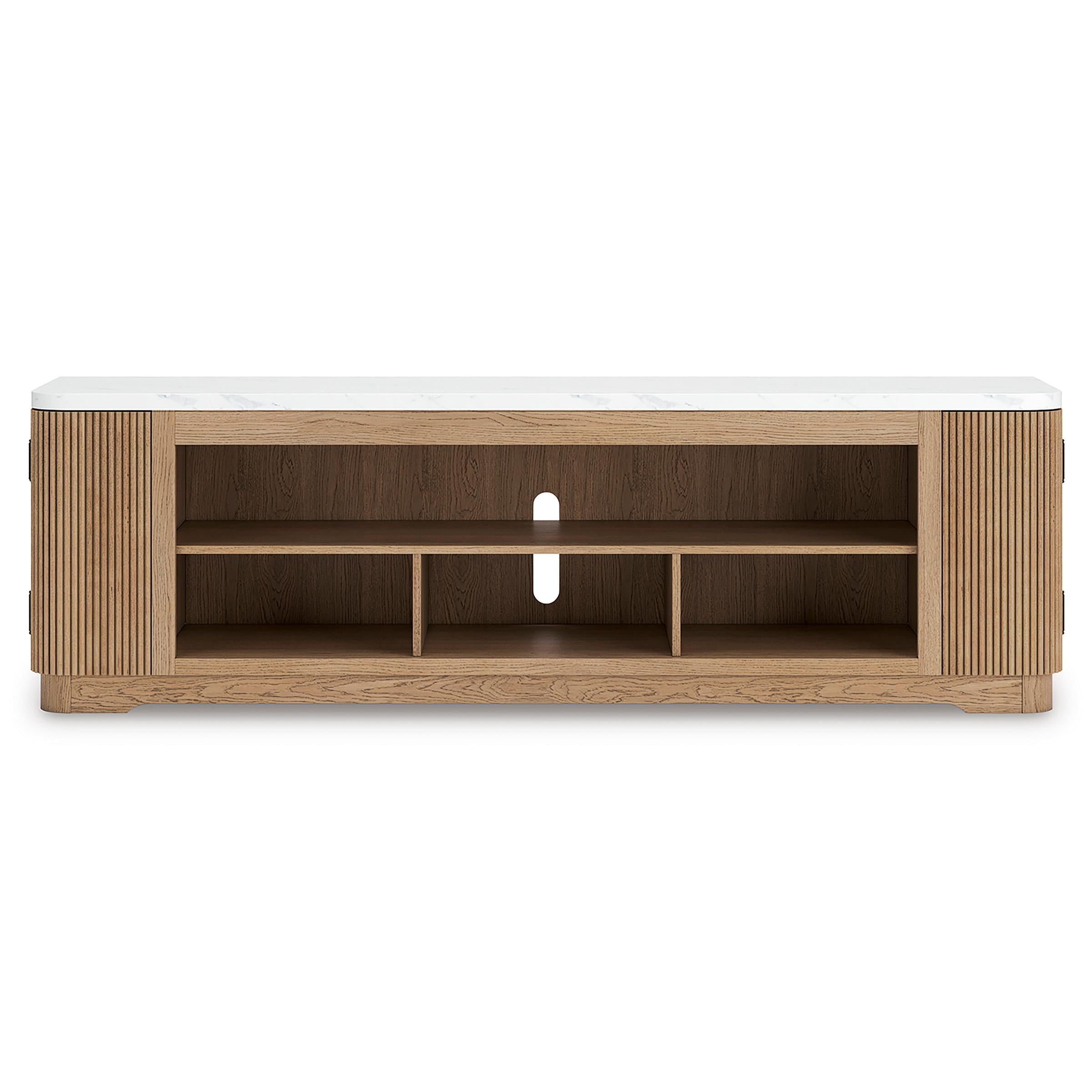  Signature Design by Ashley Camdill W808-68 XL TV Stand with Fireplace Option IMAGE 3