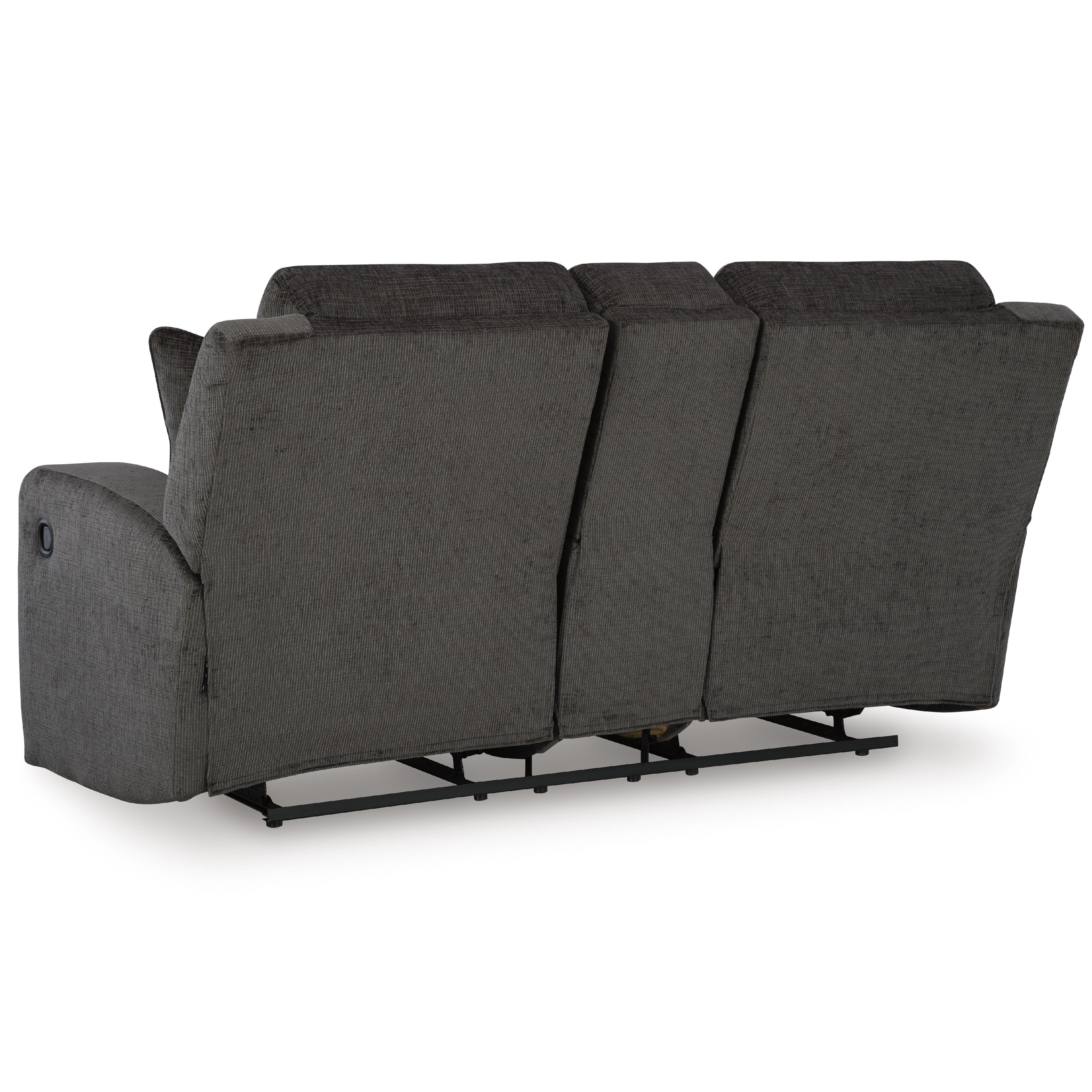  Signature Design by Ashley Kanlow 3860794C Double Reclining Loveseat with Console IMAGE 4