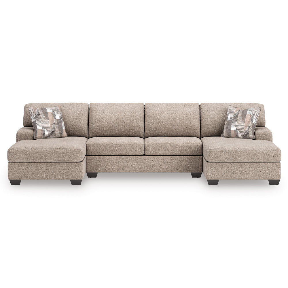  Benchcraft Newellen 48404S3 3 pc Sectional with Double Chaise IMAGE 2