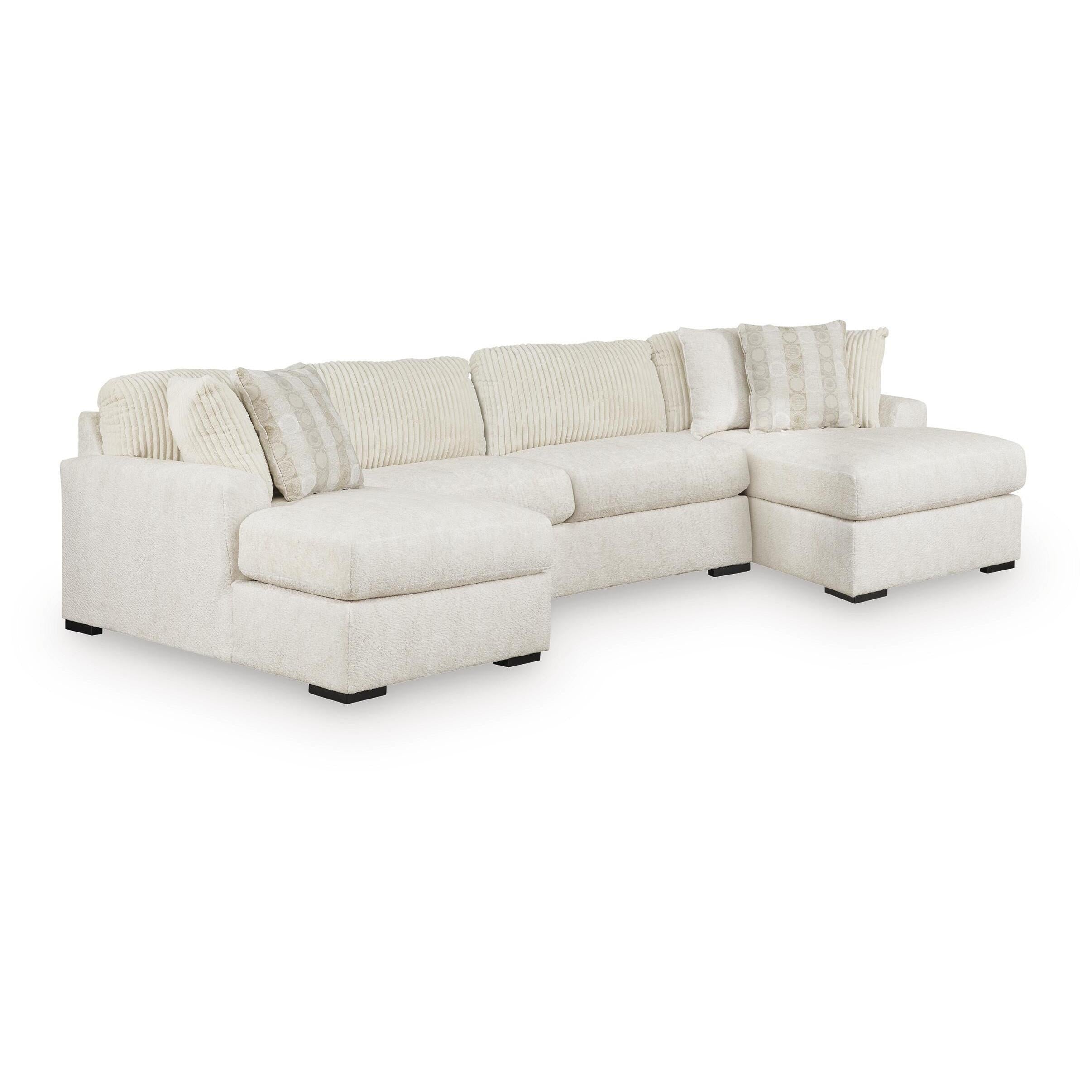  Signature Design by Ashley Chessington 61904S6 3 pc sectional with Double Chaise IMAGE 1