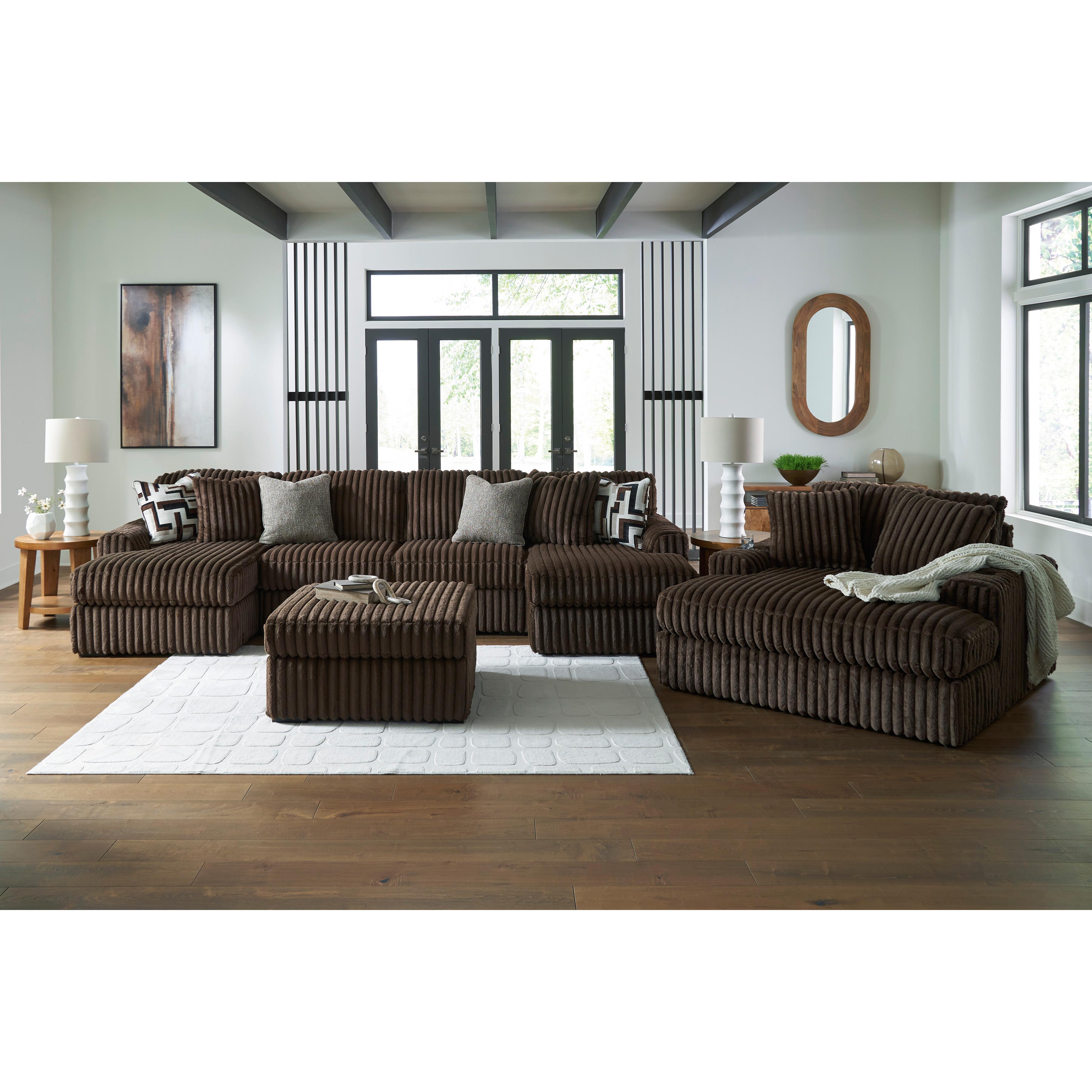  Signature Design by Ashley Midnight-Madness 9810415 Oversized Chaise IMAGE 10