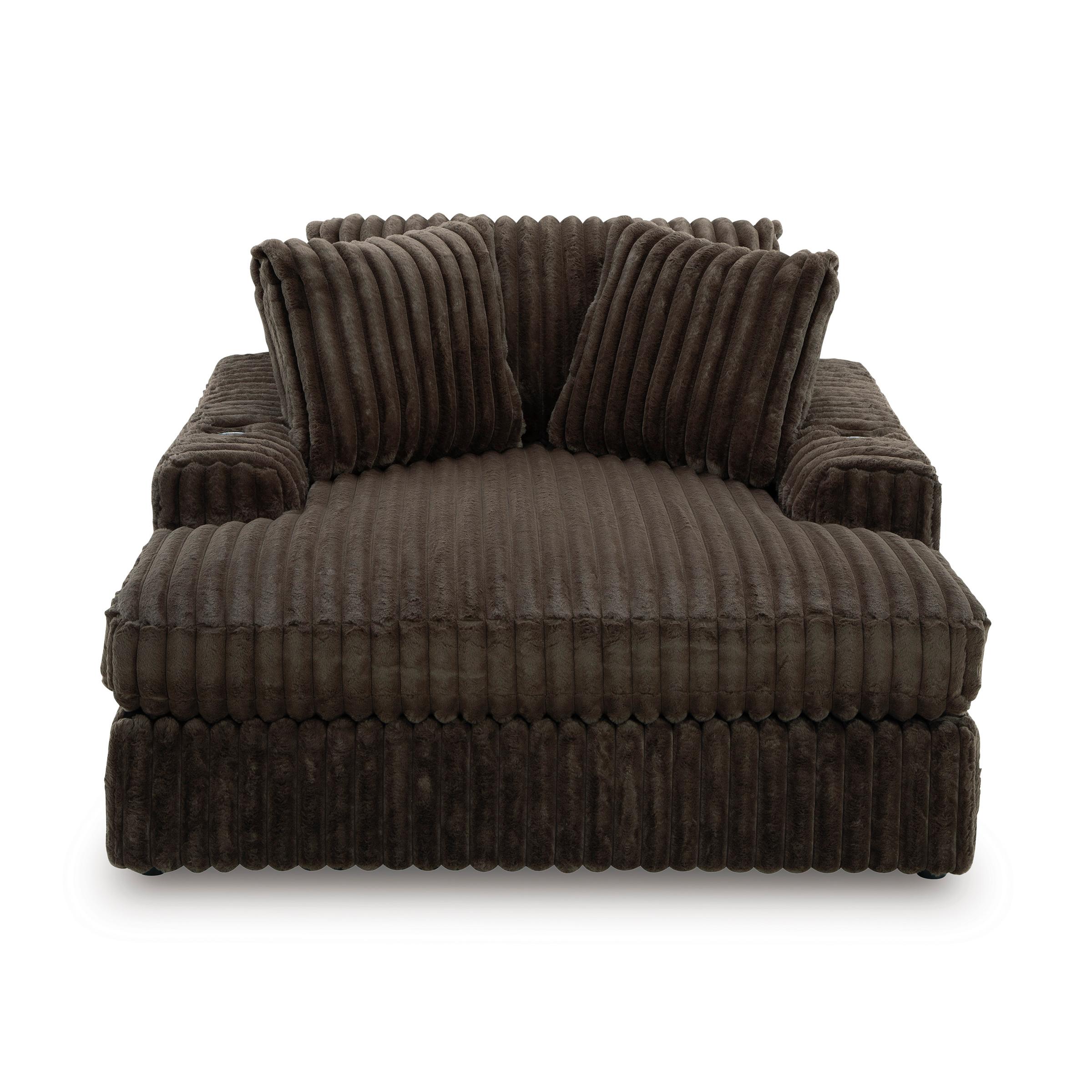  Signature Design by Ashley Midnight-Madness 9810415 Oversized Chaise IMAGE 2