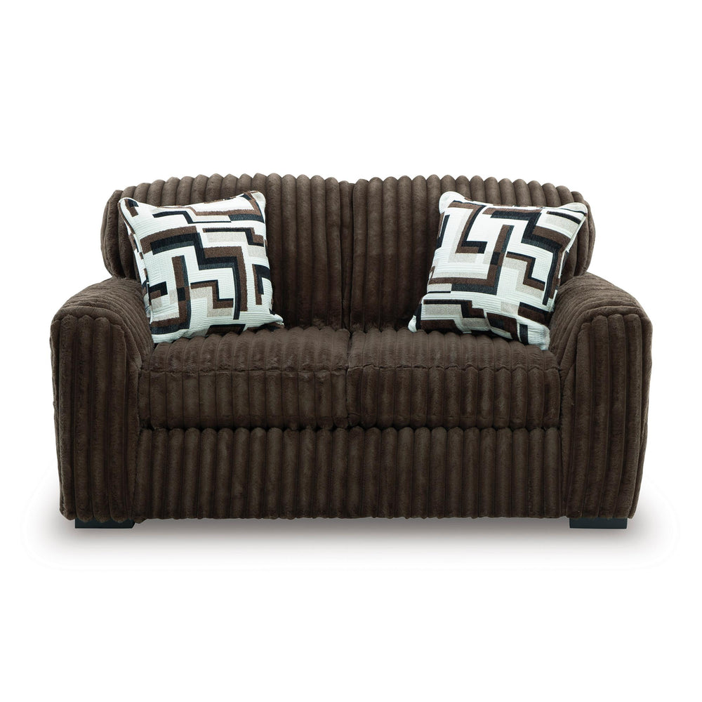  Signature Design by Ashley Midnight-Madness 9810435 Loveseat IMAGE 2