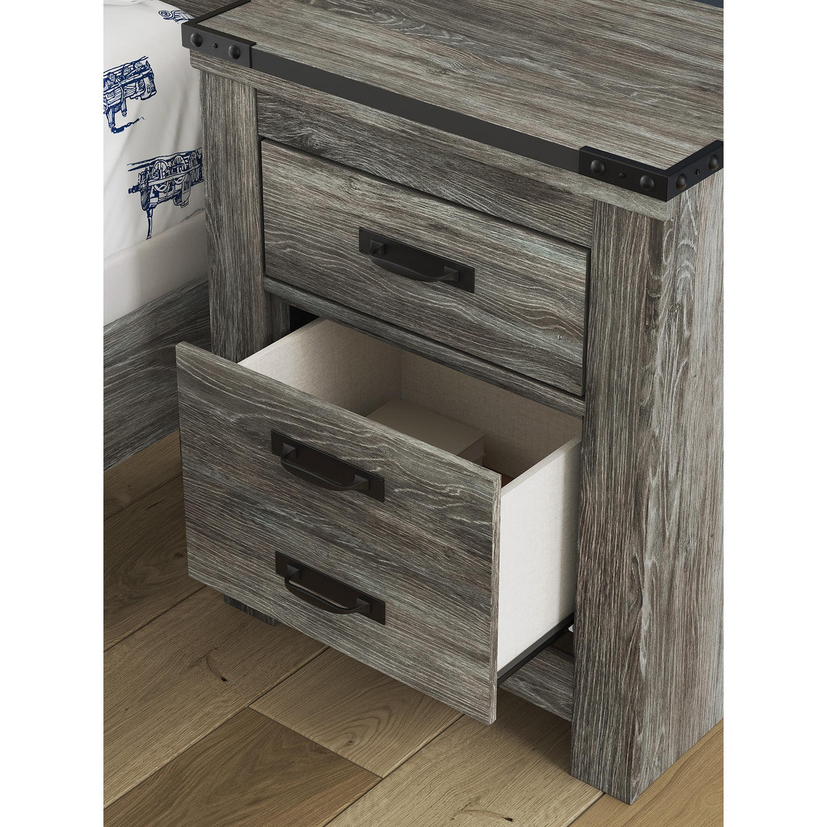  Signature Design by Ashley Frandern B4480-92 Two Drawer Night Stand IMAGE 8