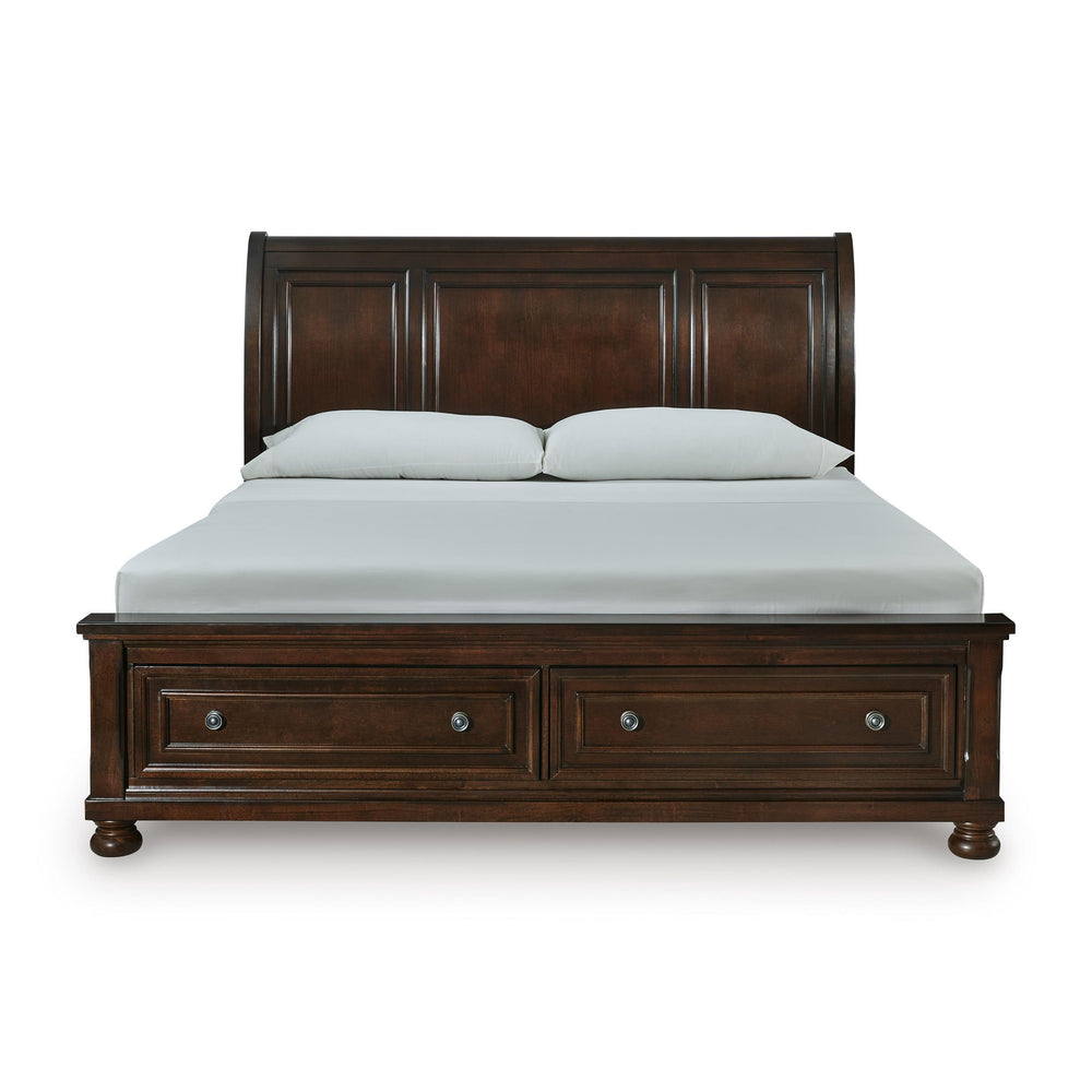  Millennium Porter B697B47 California King Sleigh Storage Bed IMAGE 2