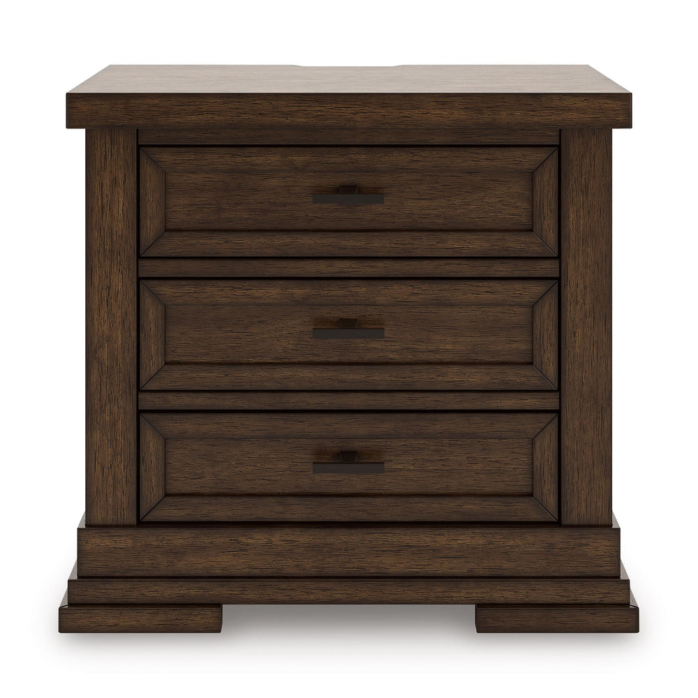  Signature Design by Ashley Taffenbrook B849-93 Three Drawer Night Stand IMAGE 3