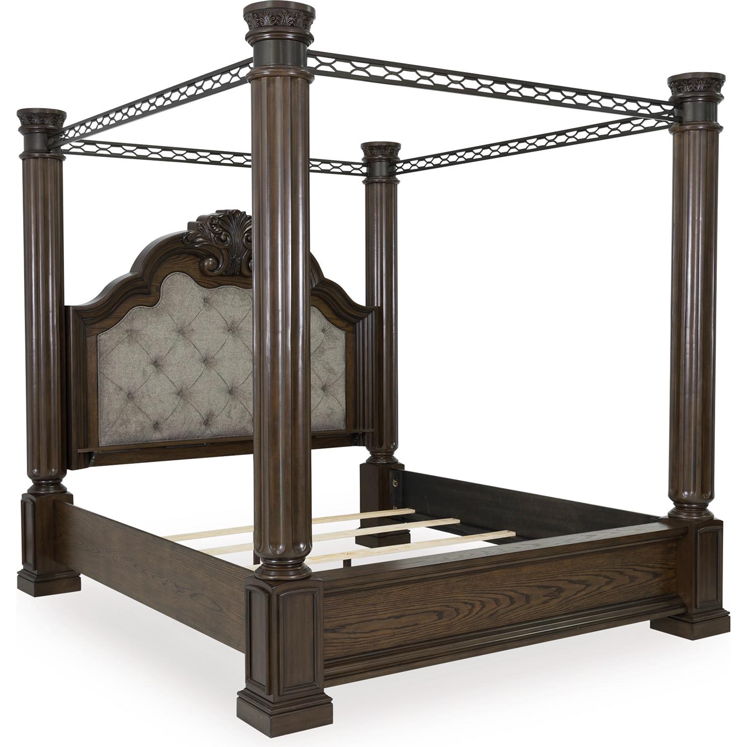  Signature Design by Ashley Maylee B947B10 King Canopy Bed IMAGE 1