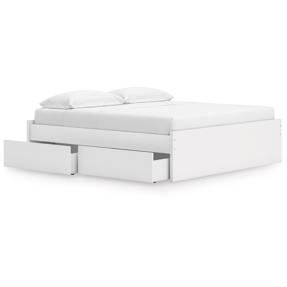  Signature Design by Ashley Onita EB9630B23 King Platform Bed with 1 Side Storage IMAGE 2