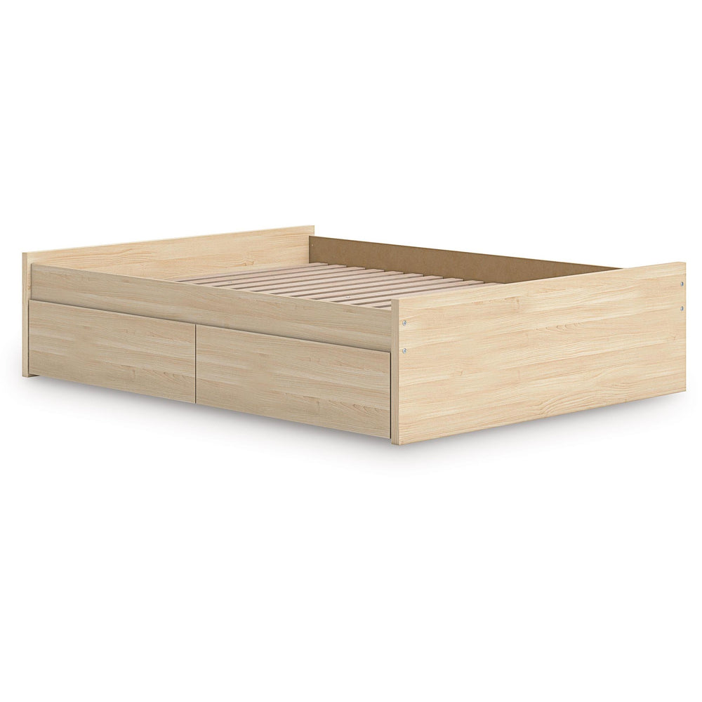  Signature Design by Ashley Onita EB9632B9 Queen Platform Bed with 1 Side Storage IMAGE 7