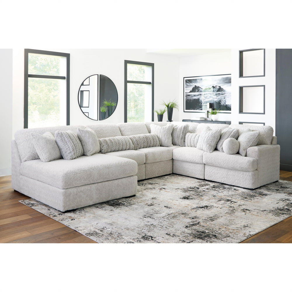  Signature Design by Ashley Cuddle Plush PC59106S8 6 pc Sectional with Chaise IMAGE 2