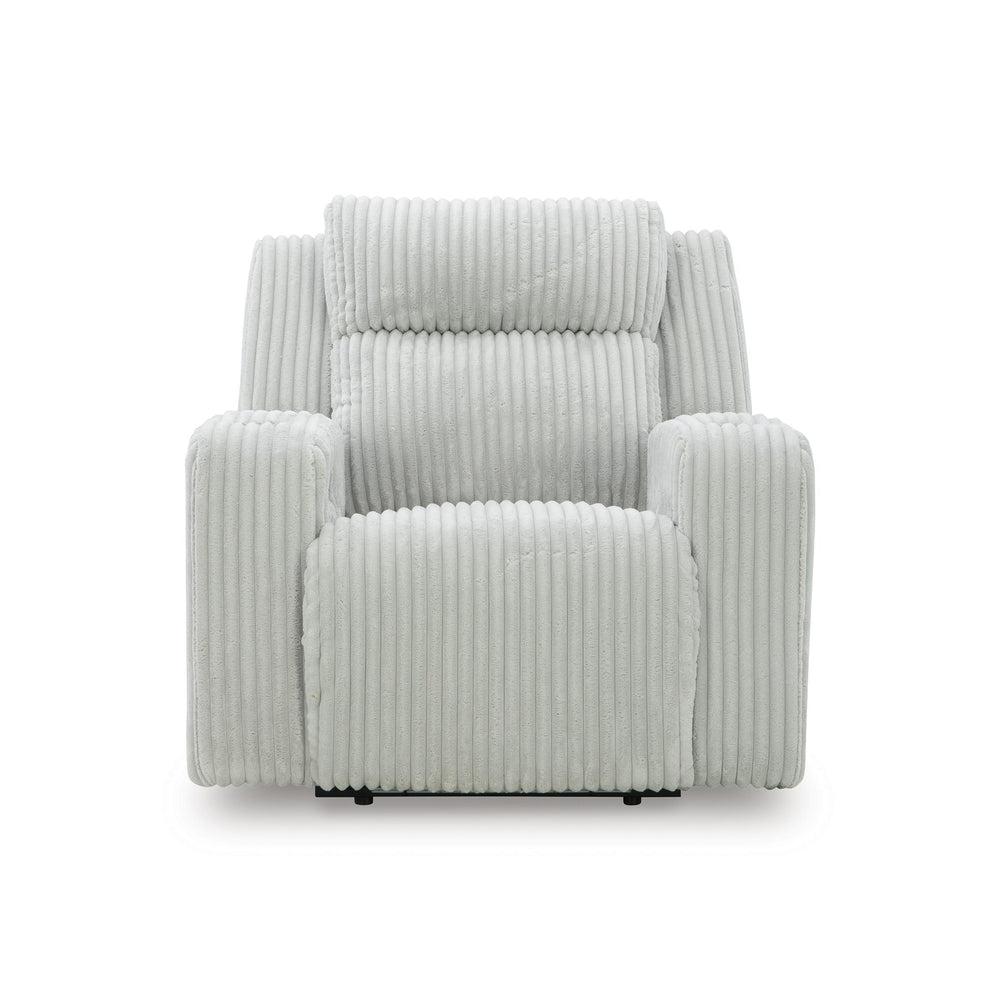  Signature Design by Ashley Forest Lake PC6420313 Power Recliner with Adjustable Headrest IMAGE 3