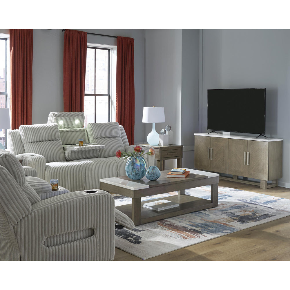 Signature Design by Ashley Forest Lake PC6420318 Power Reclining Loveseat with Console and Adjustable Headrest IMAGE 20