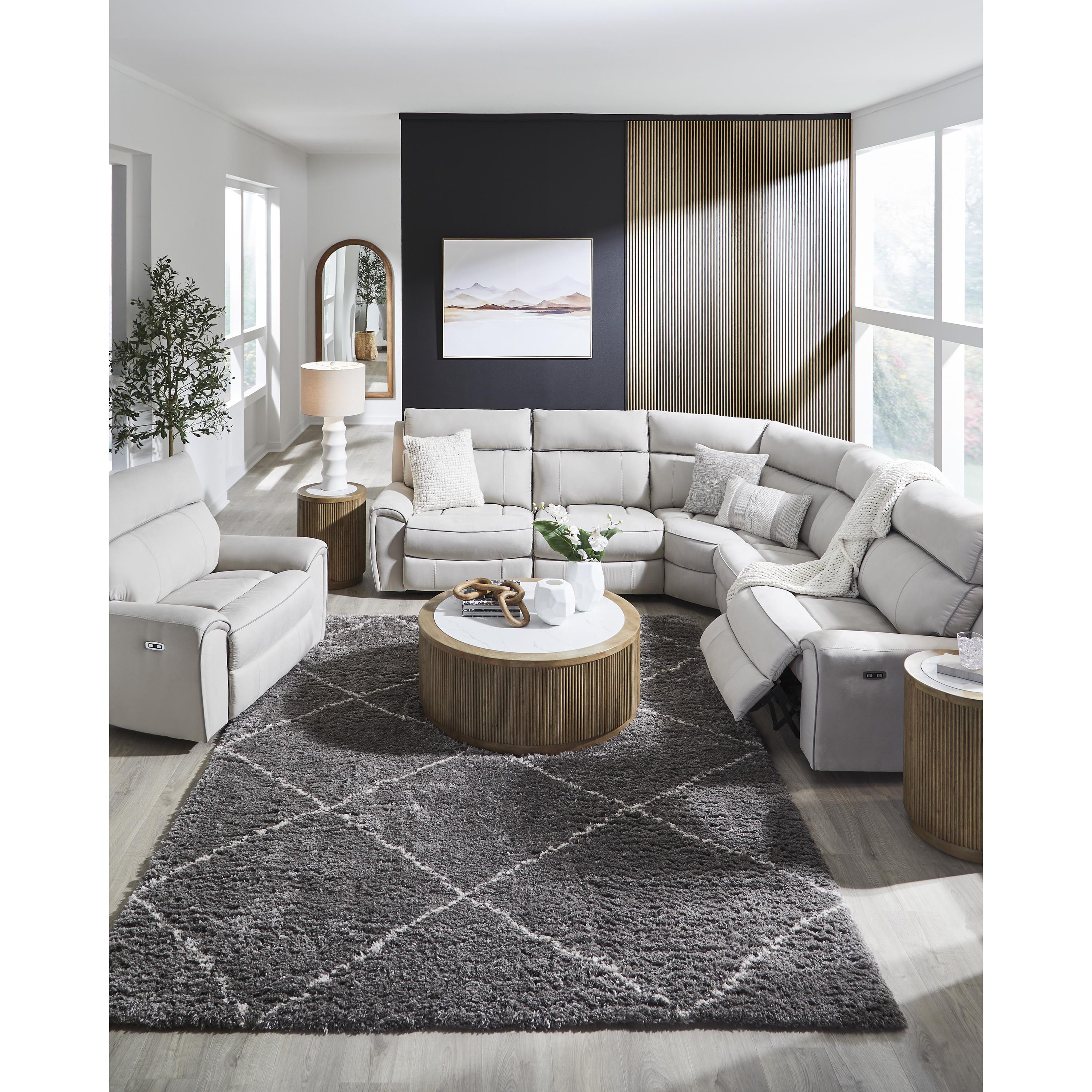  Signature Design by Ashley Social Pointe PC9880282 Power Recliner with Adjustable Headrest IMAGE 8