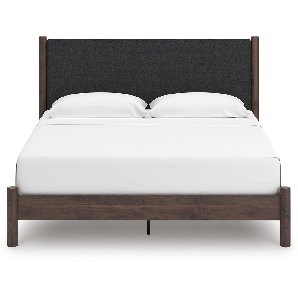  Signature Design by Ashley Pamytta PCB2614B28 King Upholstered Panel Platform Bed IMAGE 2