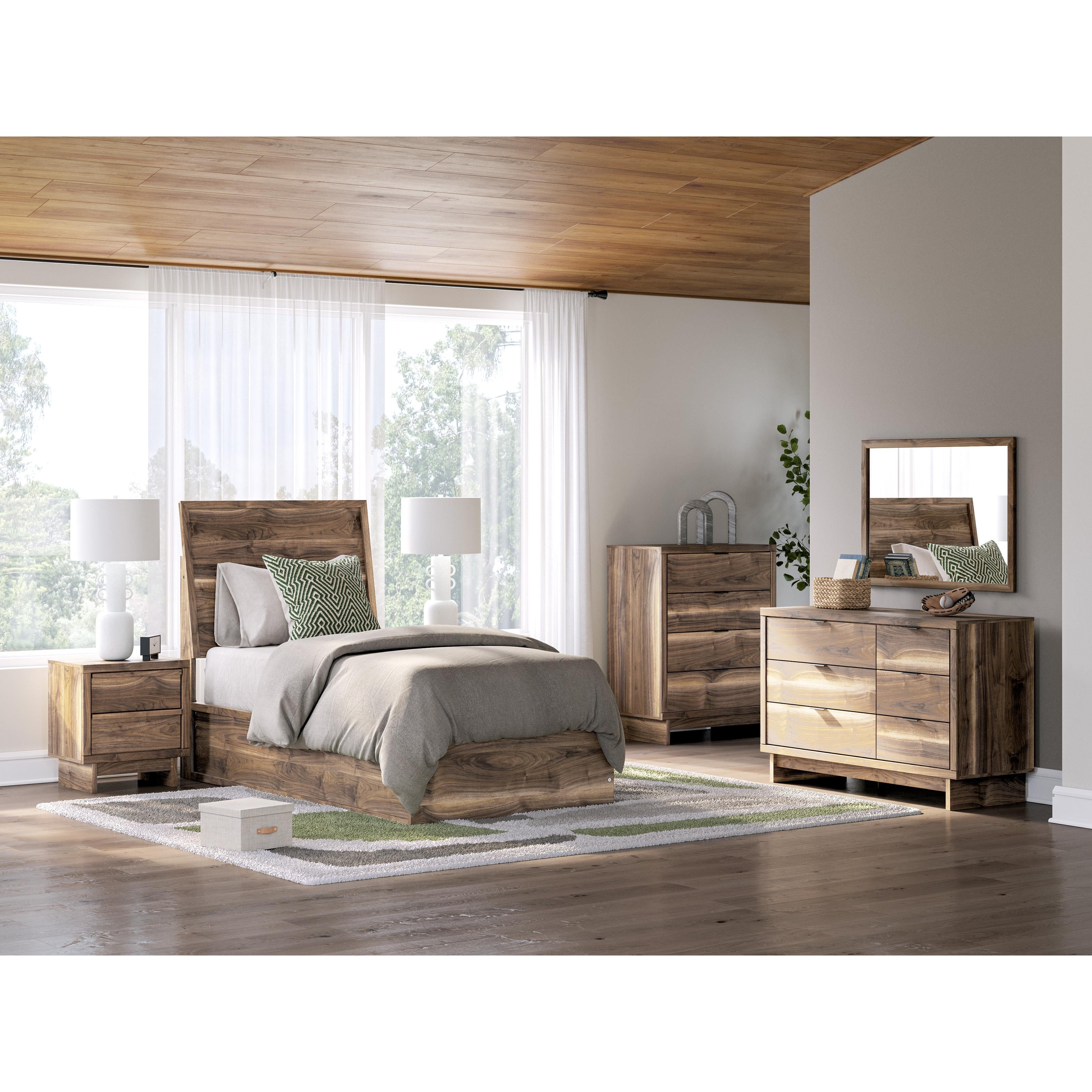  Signature Design by Ashley Chirason PCB3367B21 Twin Panel Bed IMAGE 8
