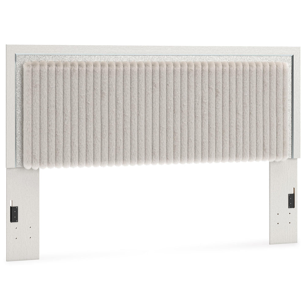  Signature Design by Ashley Zuraleus PCB3381-57 Queen Upholstered Panel Headboard IMAGE 1