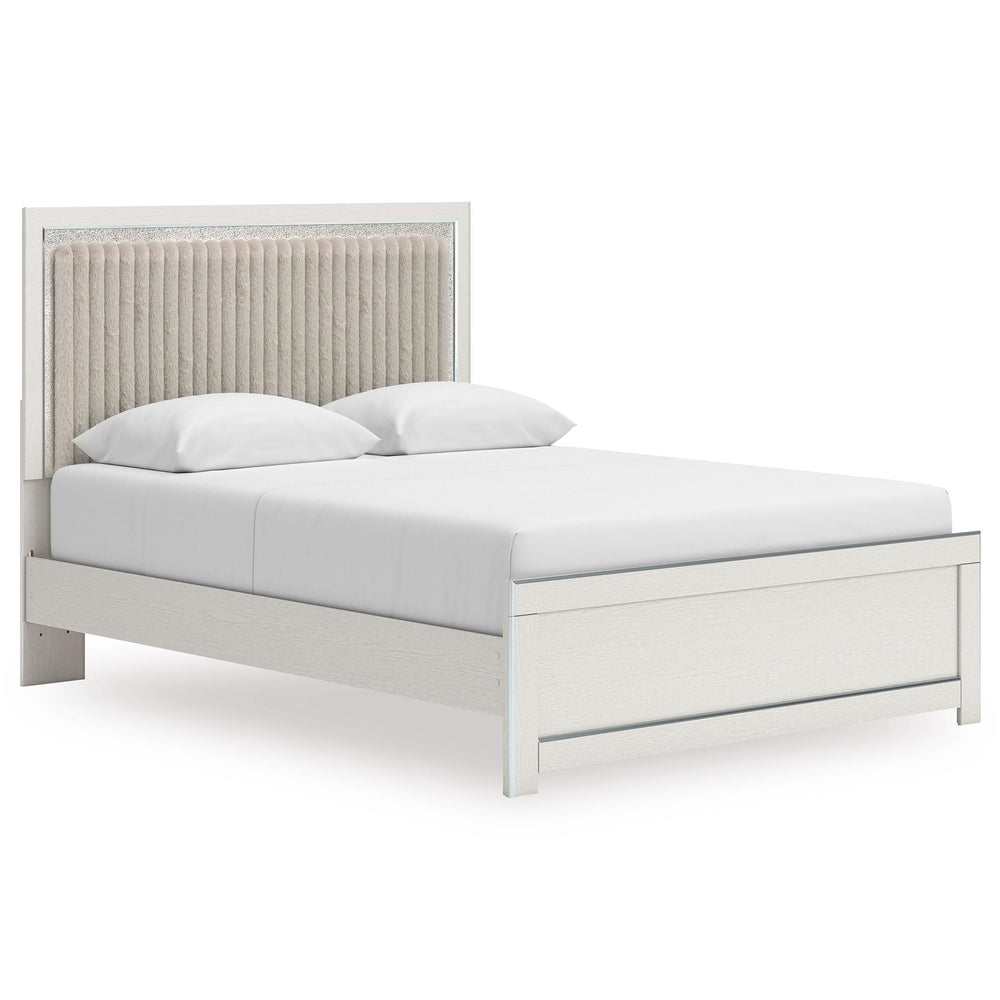  Signature Design by Ashley Zuraleus PCB3381B2 Queen Upholstered Panel Bed IMAGE 1