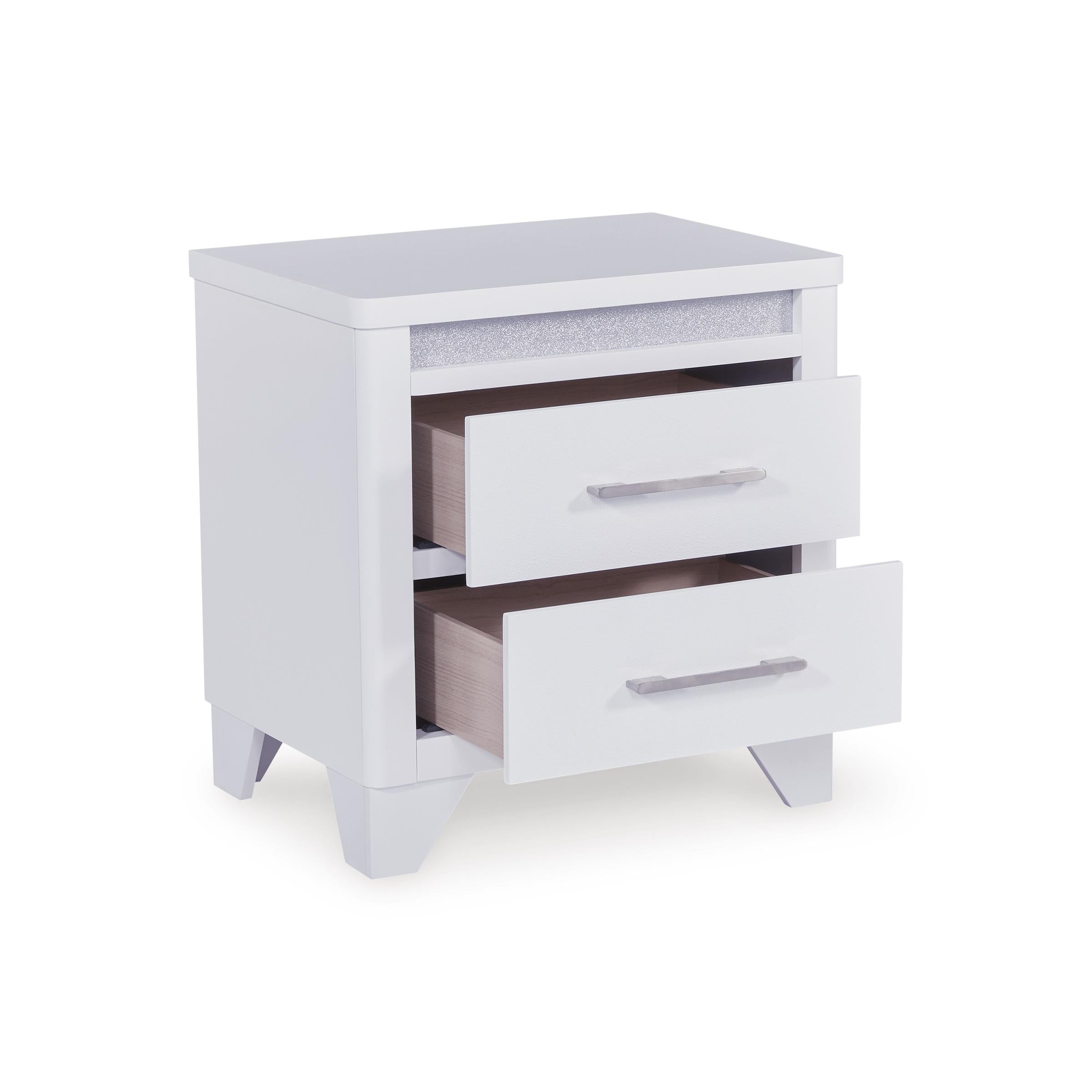  Signature Design by Ashley Jarlee PCB392-92 Two Drawer Night Stand IMAGE 2