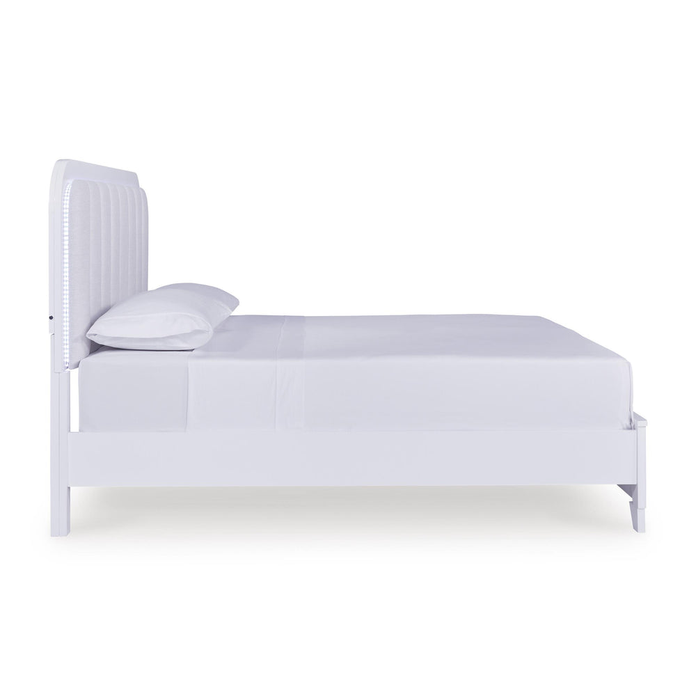  Signature Design by Ashley Jarlee PCB392B5 California King Upholstered Panel Bed IMAGE 3