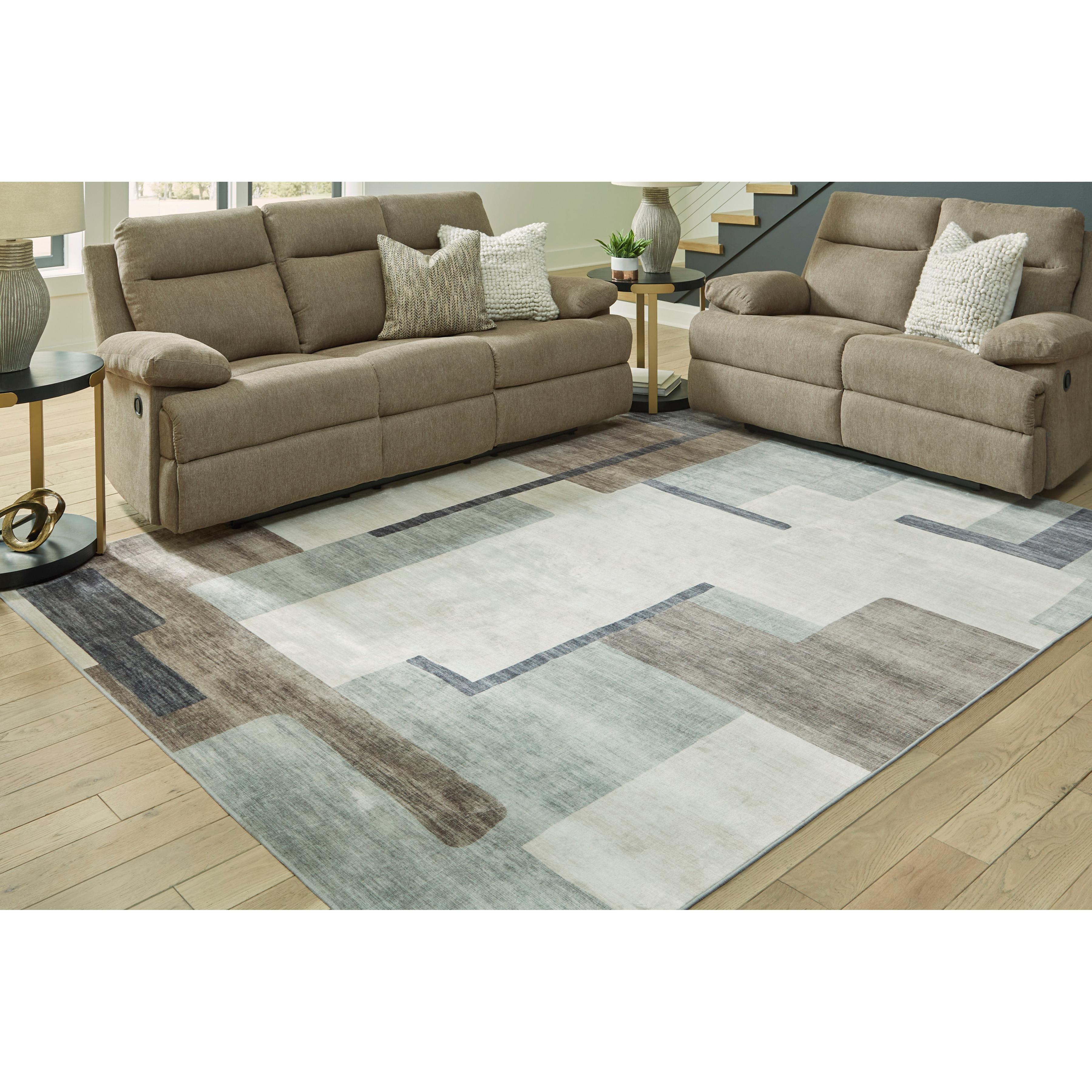  Signature Design by Ashley Larkport R407411 Washable Large Rug IMAGE 2