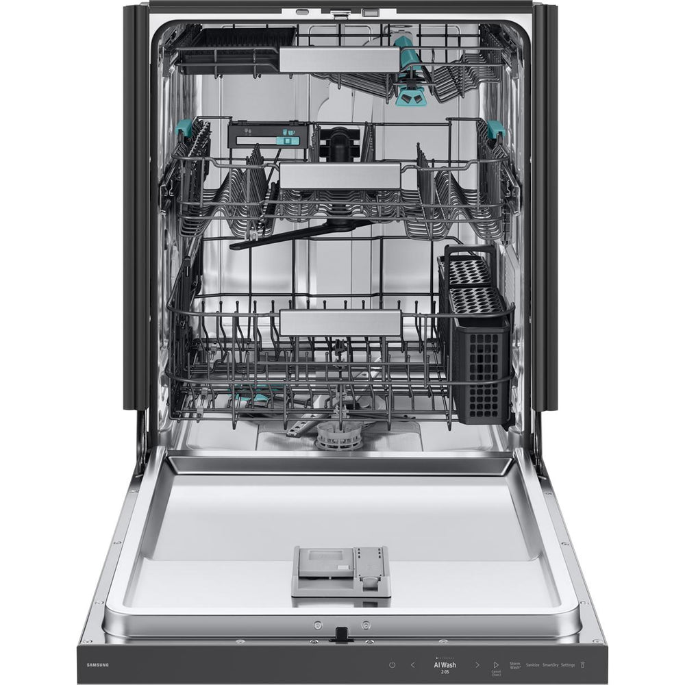  Samsung Bespoke Built-In Dishwasher with Third Rack and AI Wash DW90F89T0USRAA IMAGE 2