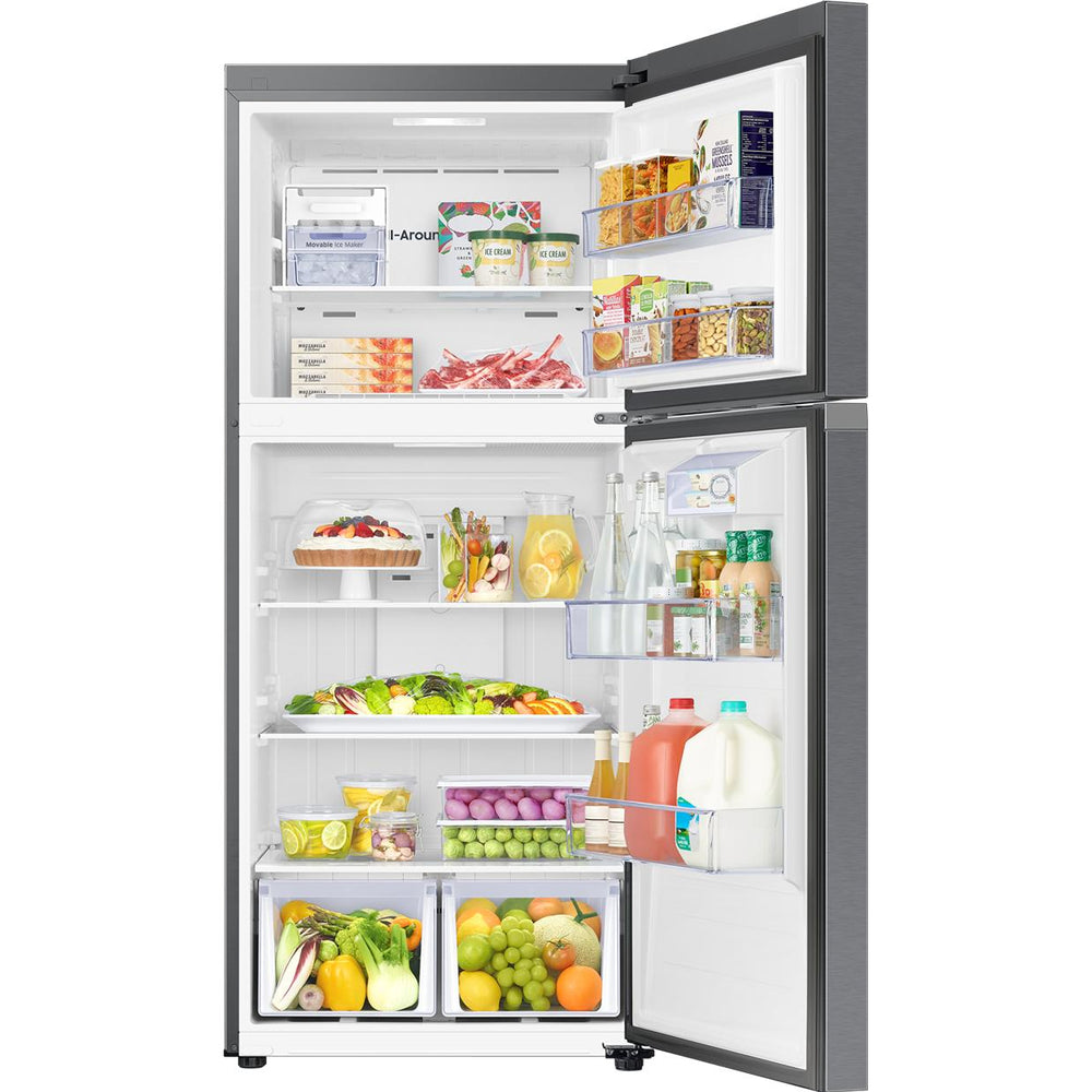  Samsung 30-inch Top Mount Refrigerator with Optional Ice Maker RT18DG6300SR/AC IMAGE 6