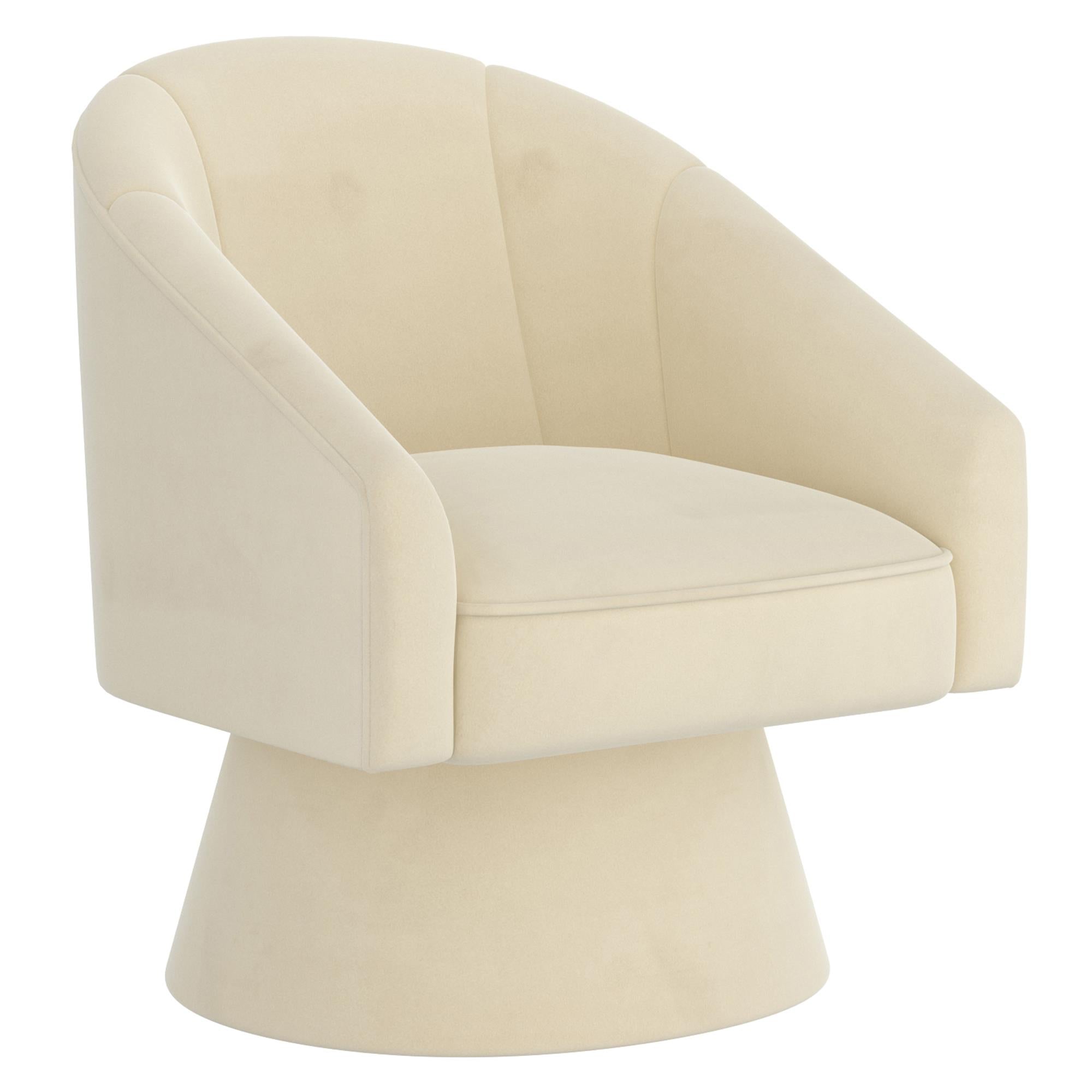  !nspire Aggio 403-899IV Accent Chair - Ivory IMAGE 1