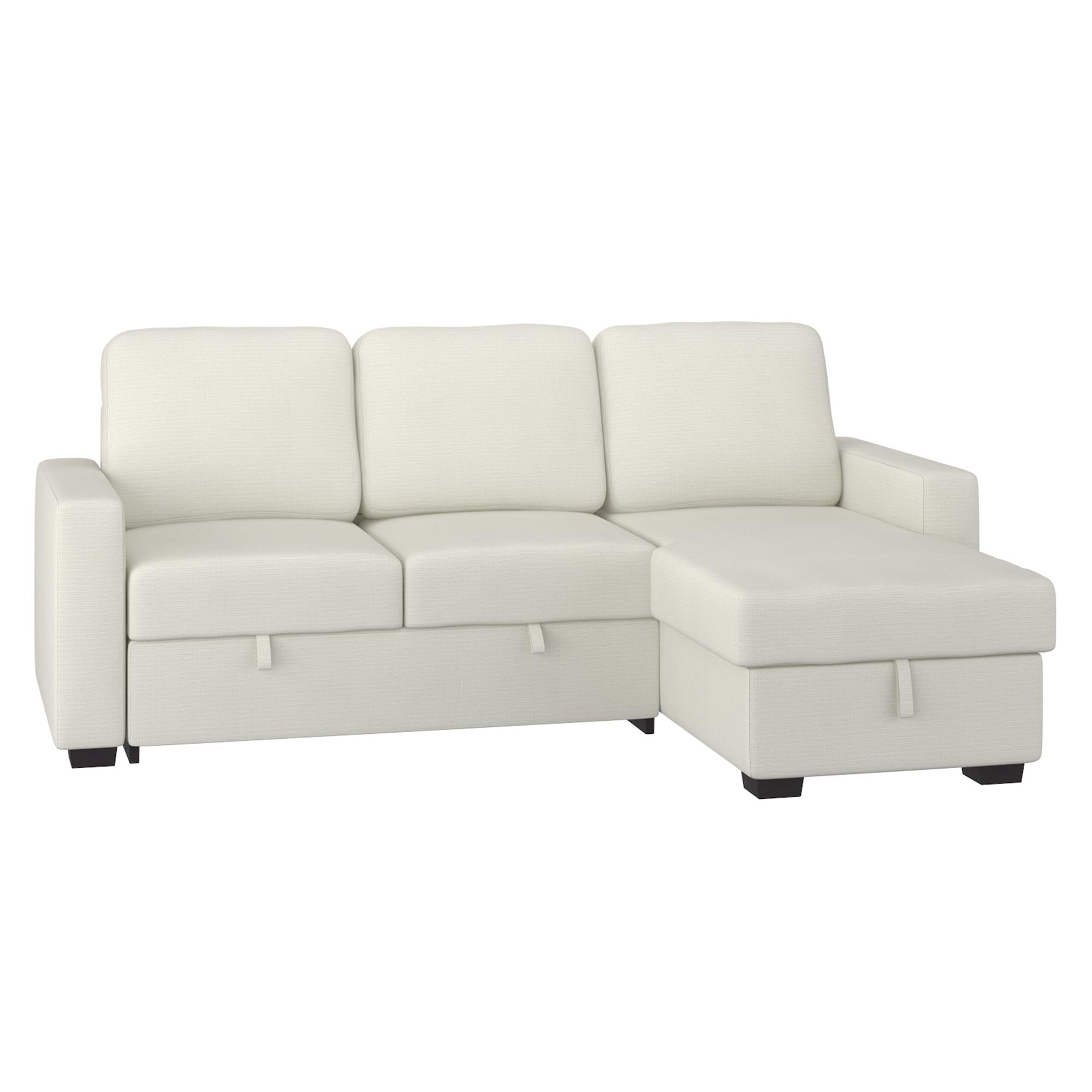  Worldwide Home Furnishings Alfonso 700-958BG 93.25" Sofa w/Bed & Storage - Beige Performance Fabric IMAGE 6