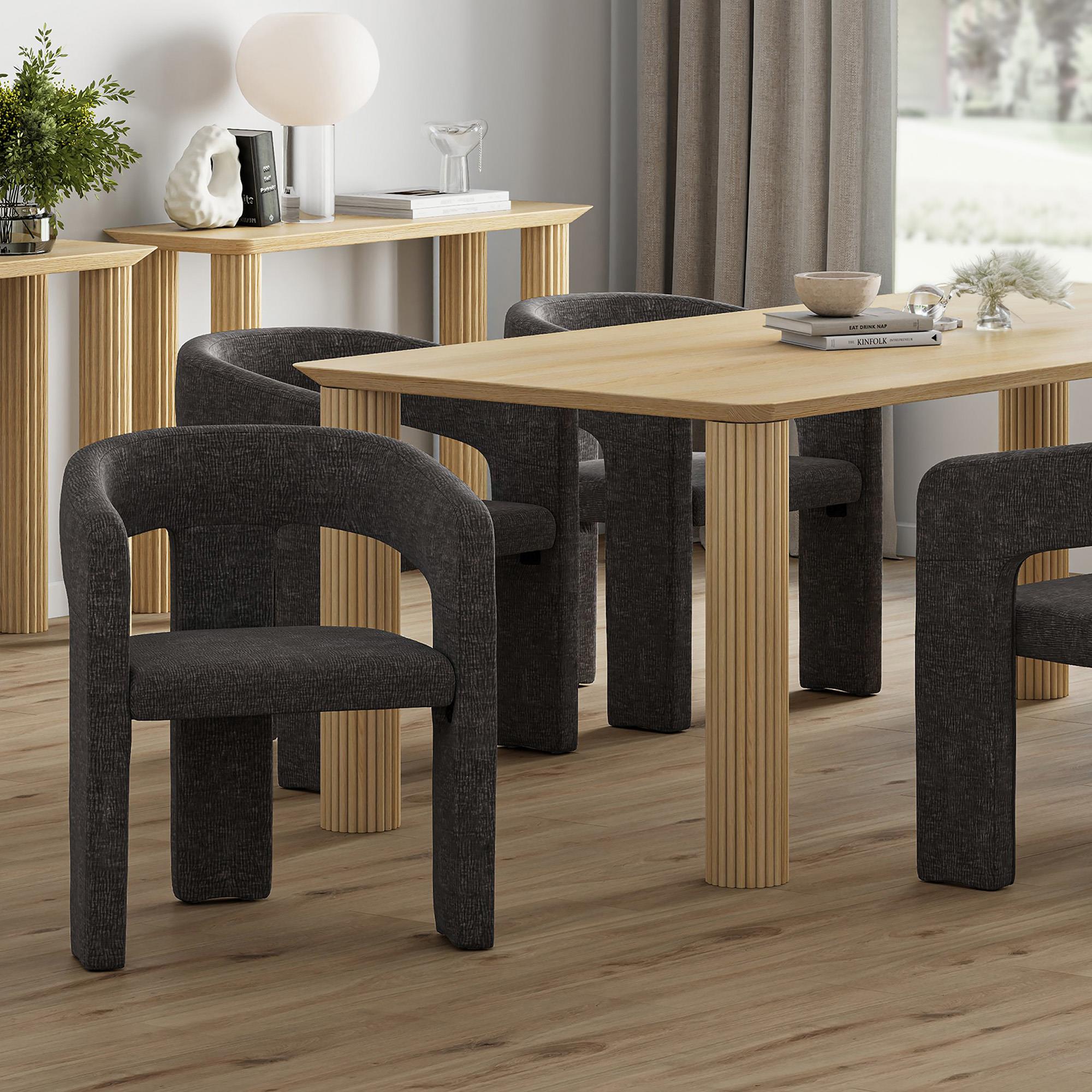  !nspire Amara 202-933CH Dining Chair - Charcoal IMAGE 2