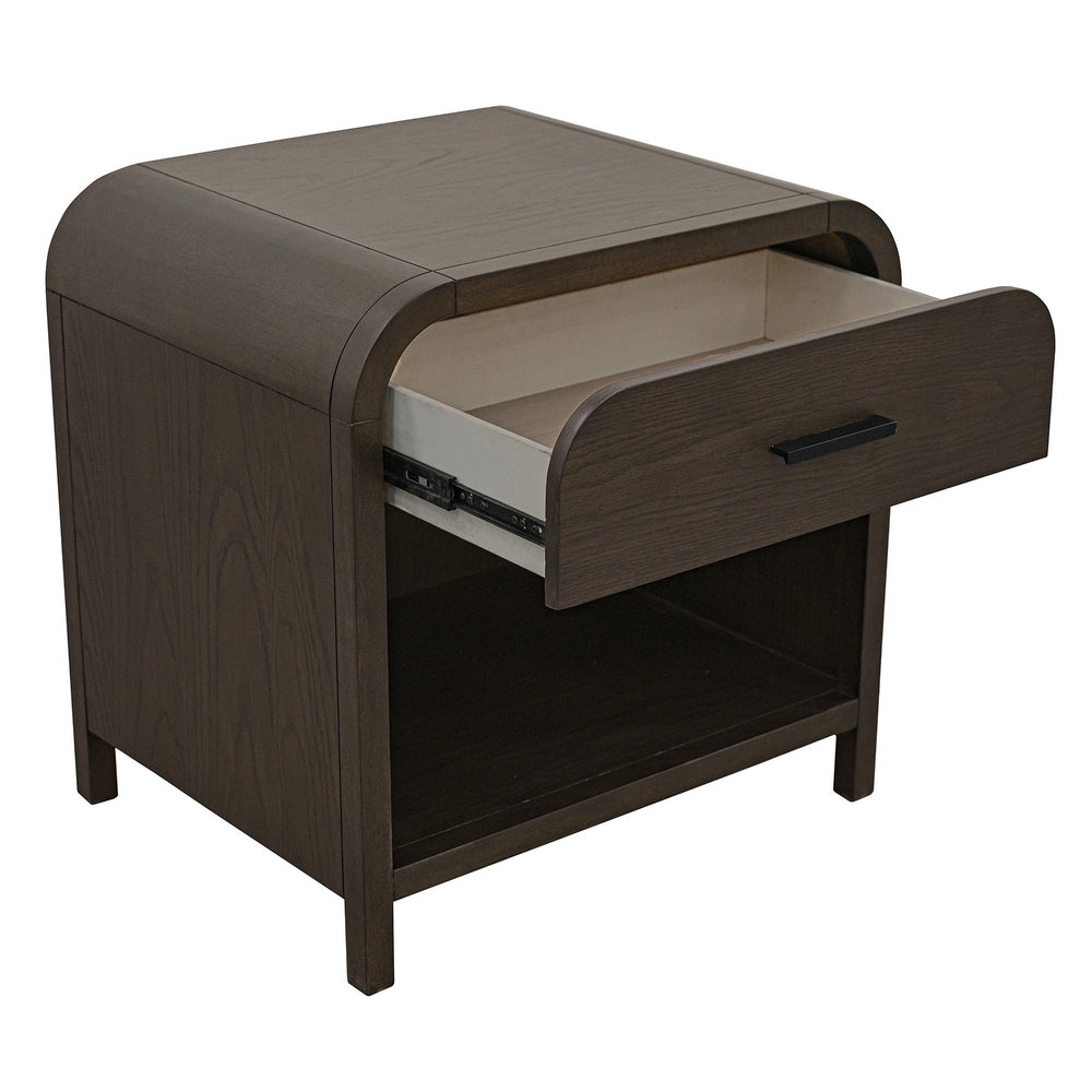 !nspire Bowman 102-281DWT 1 Drawer Accent Table - Dark Walnut IMAGE 3