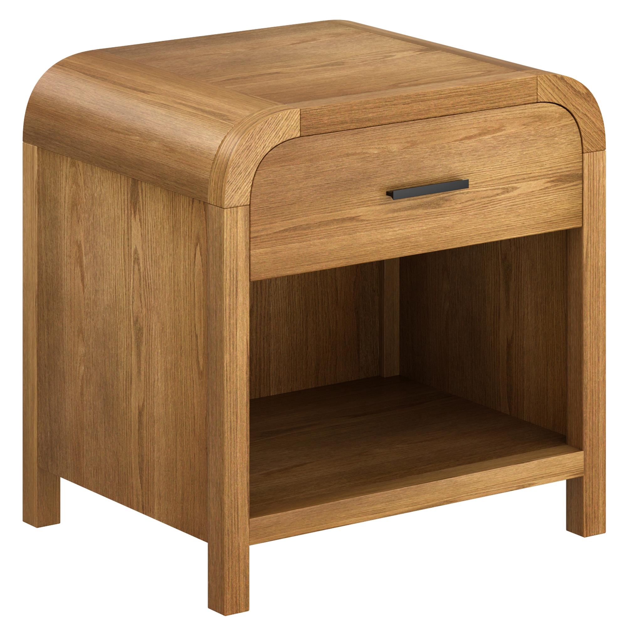  !nspire Bowman 102-281NAT 1 Drawer Accent Table - Natural IMAGE 1