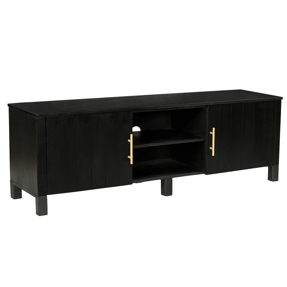  !nspire Camden 506-844BLK_MED Media Cabinet - Black IMAGE 1