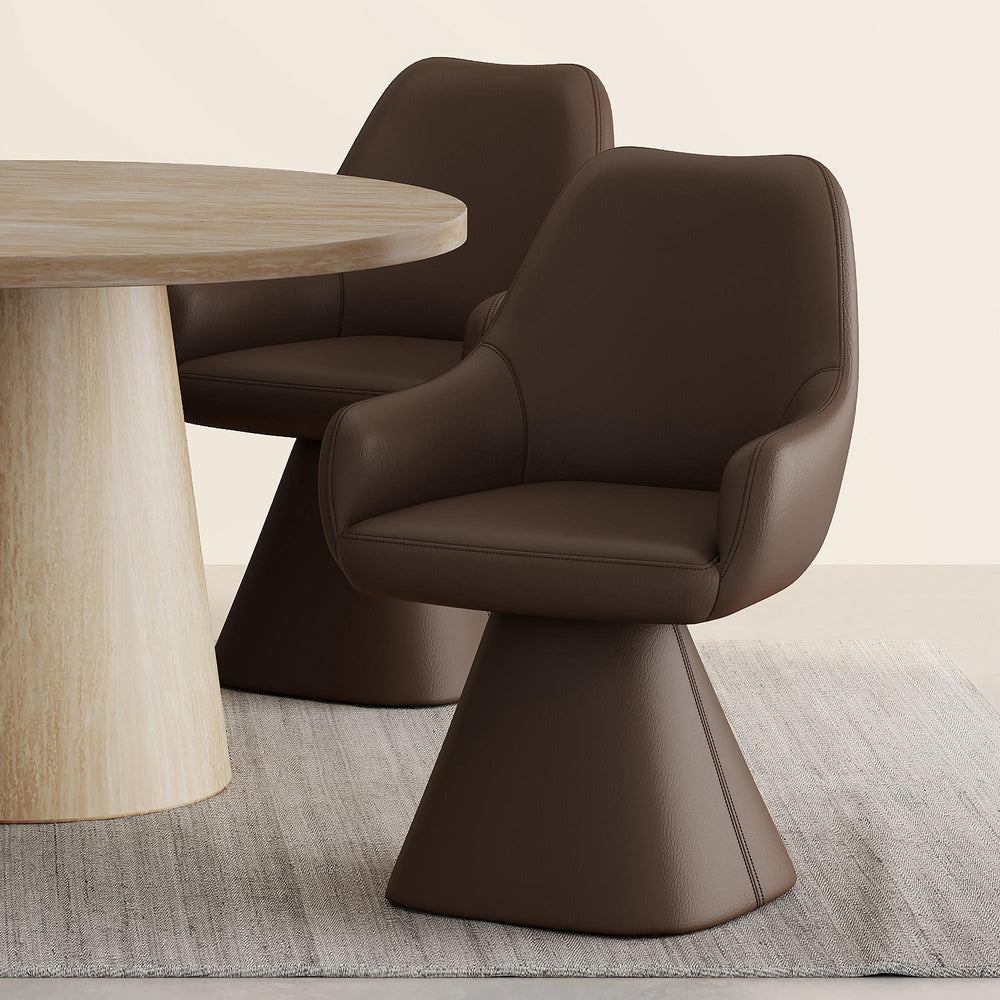  !nspire Caprese 202-269BWN Dining Chair - Brown IMAGE 2