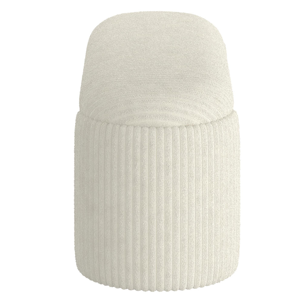  !nspire Cybil 402-901IV Storage Ottoman - Ivory IMAGE 4