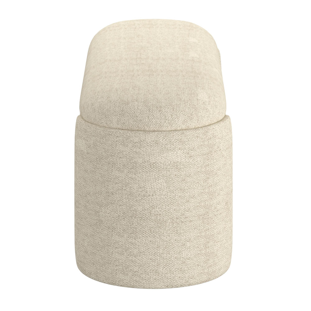  !nspire Daphne 402-903BG Storage Ottoman - Beige IMAGE 4