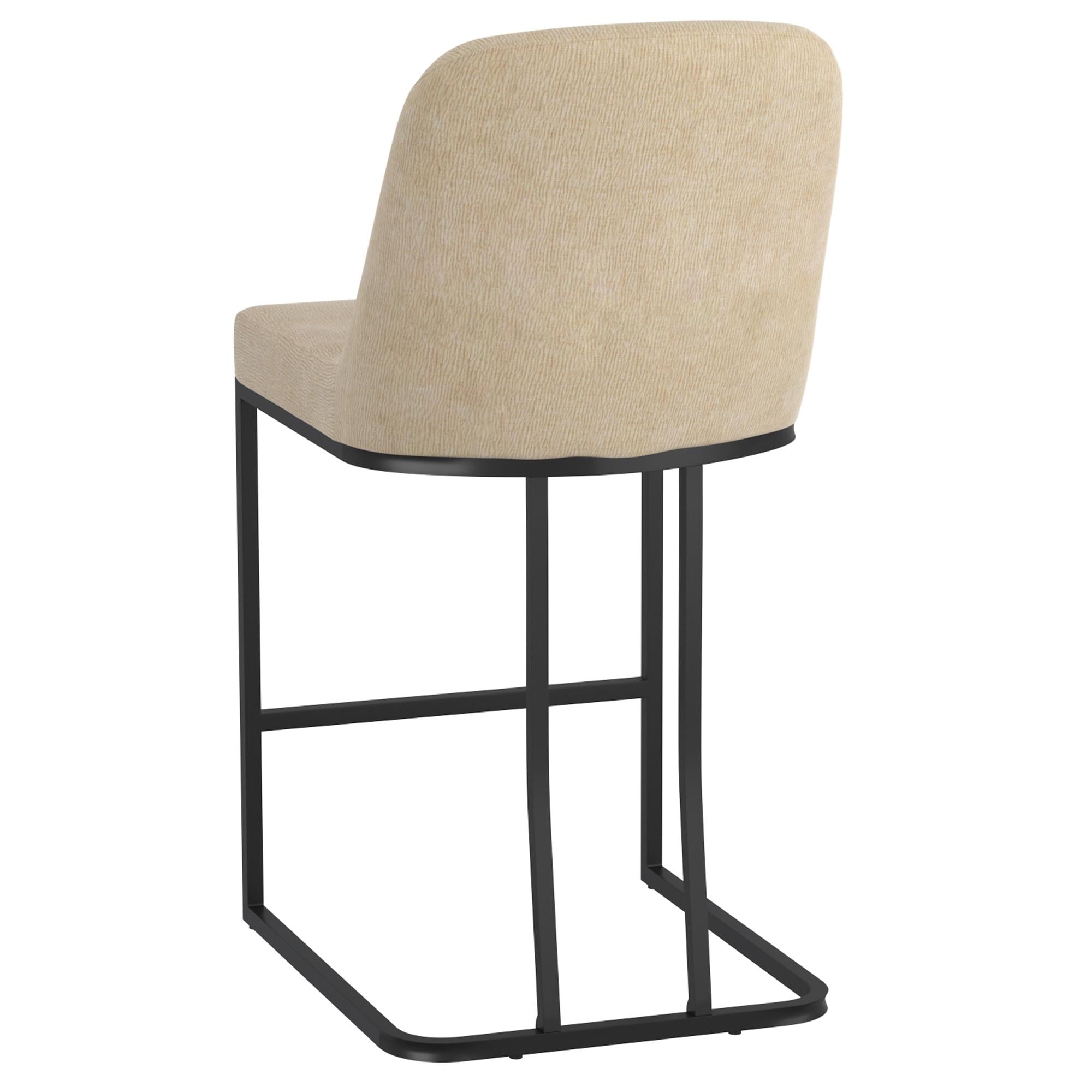  !nspire Dario 203-271BG 26" Counter Stool - Beige IMAGE 3