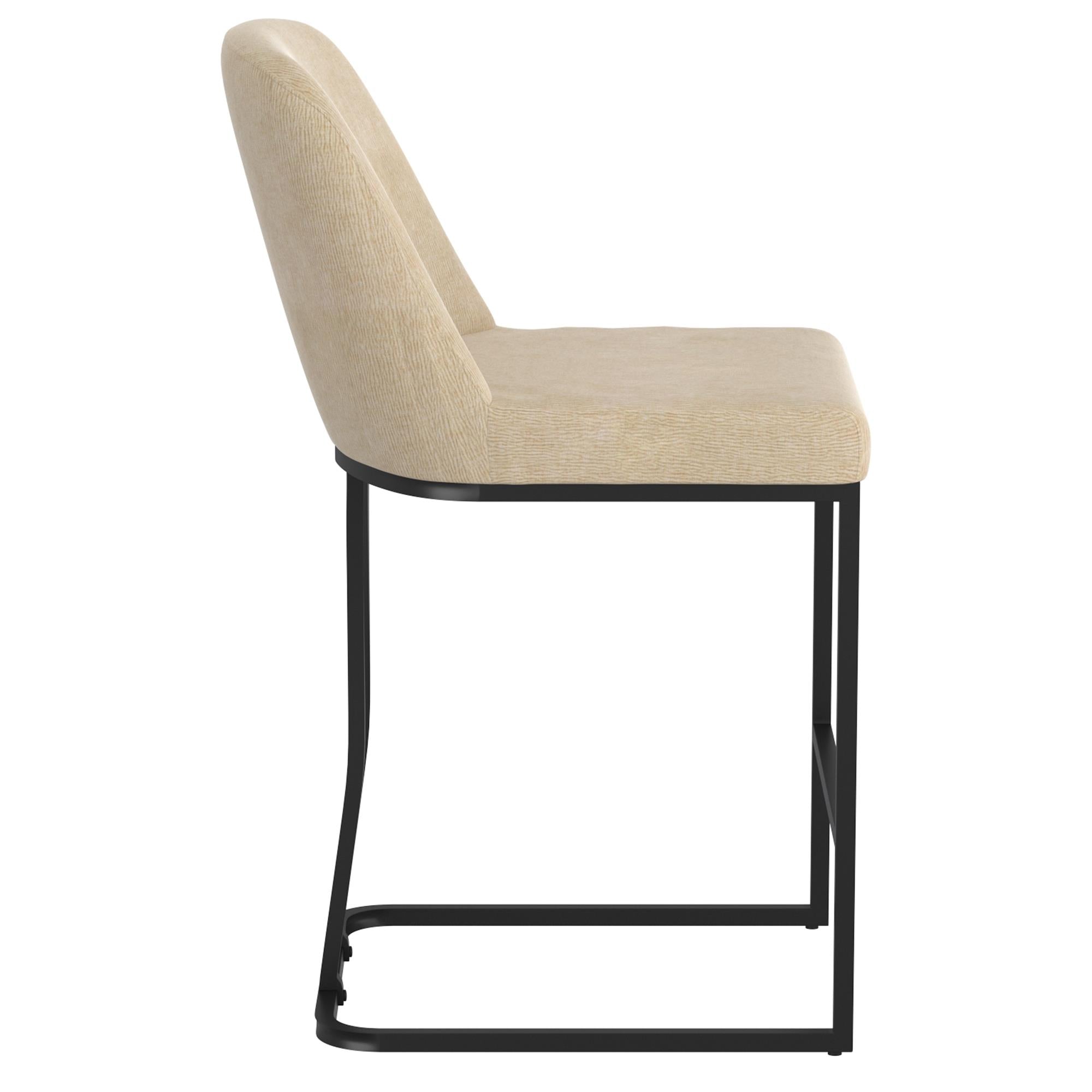  !nspire Dario 203-271BG 26" Counter Stool - Beige IMAGE 4