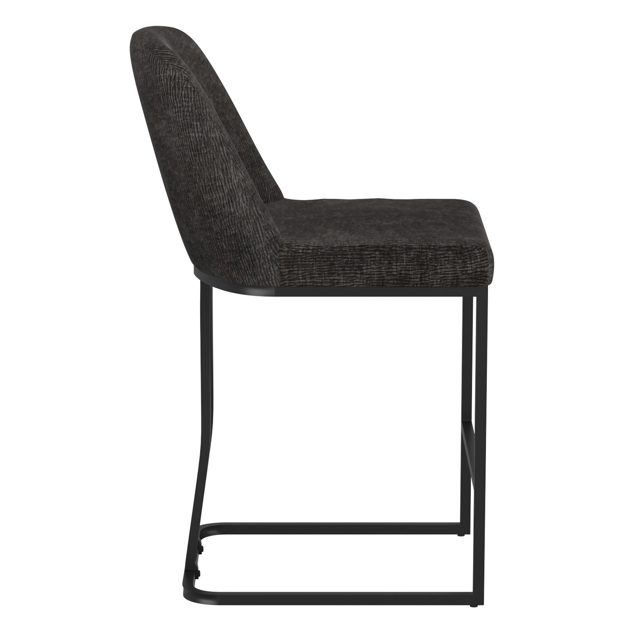  !nspire Dario 203-271CH 26" Counter Stool - Charcoal IMAGE 4
