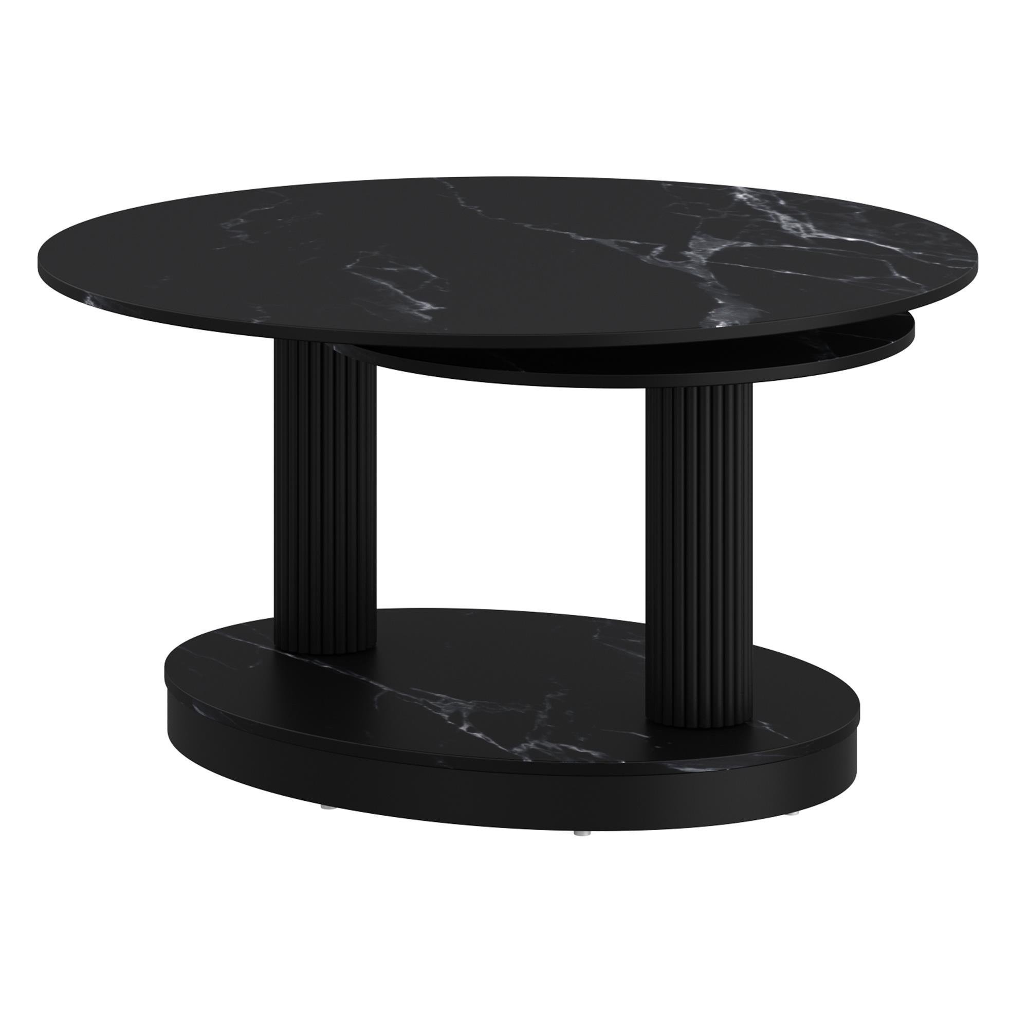  !nspire Elara 301-198BK Coffee Table - Black IMAGE 1