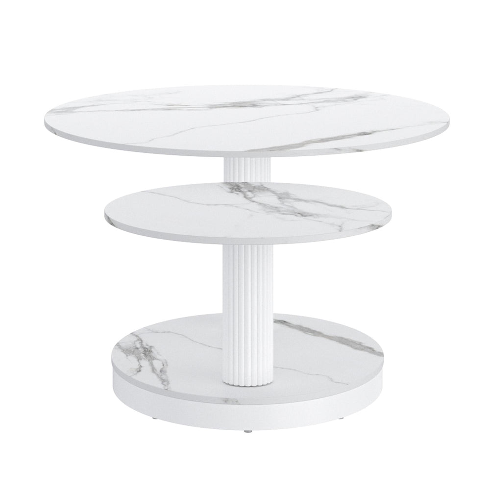  !nspire Elara 301-198WT Coffee Table - White IMAGE 4