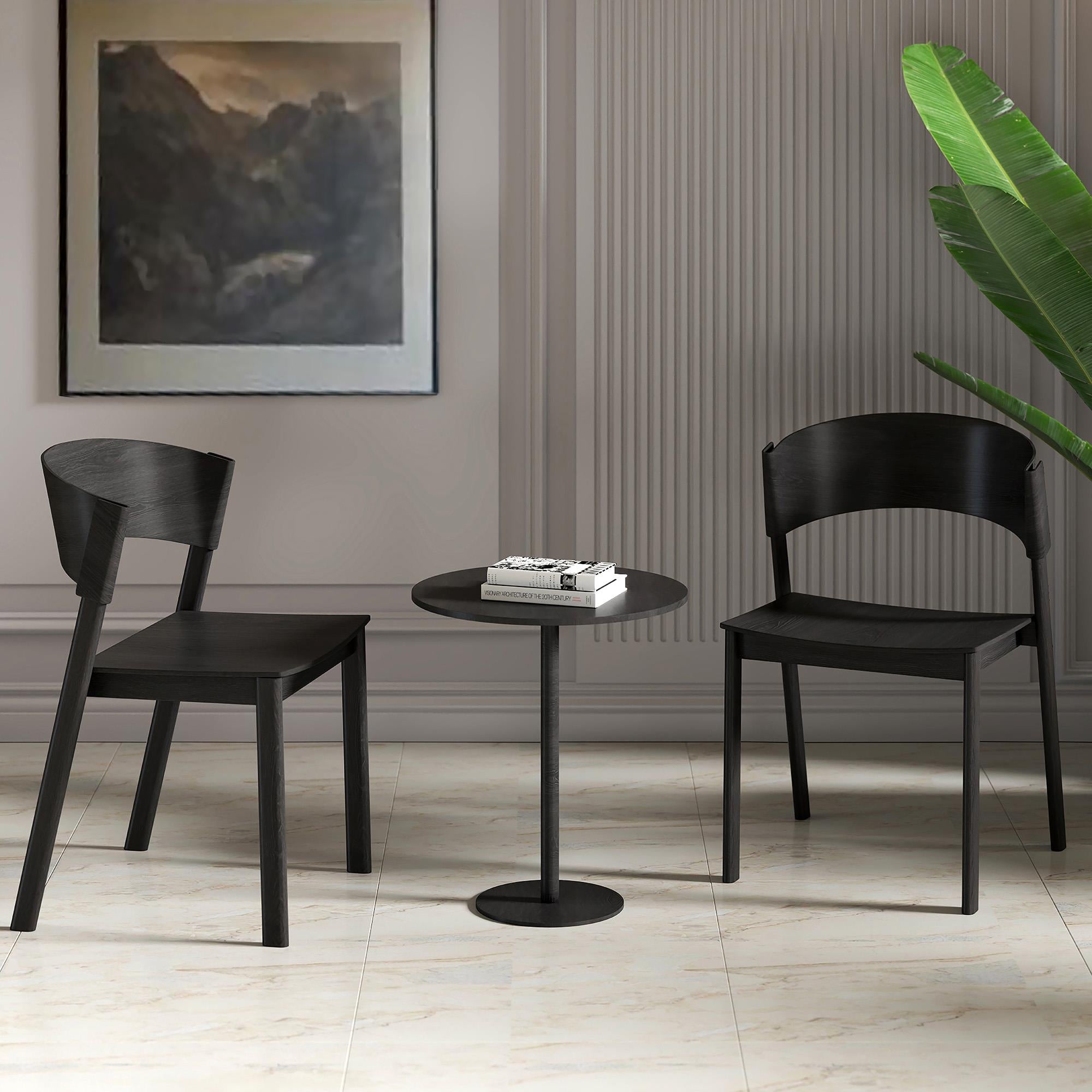  !nspire Elias 202-849BLK Contract Grade Chair - Black IMAGE 2