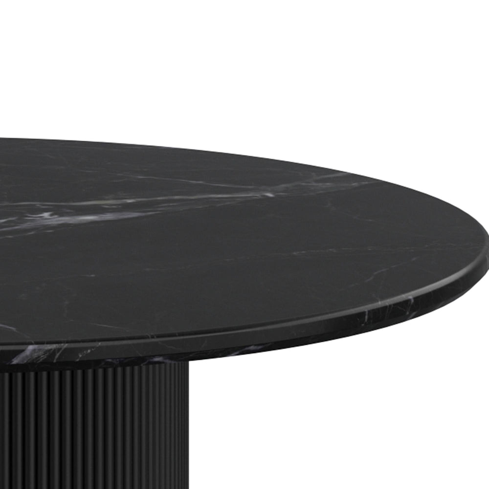  !nspire Jilsa 201-551BLK Round Dining Table - Black IMAGE 3